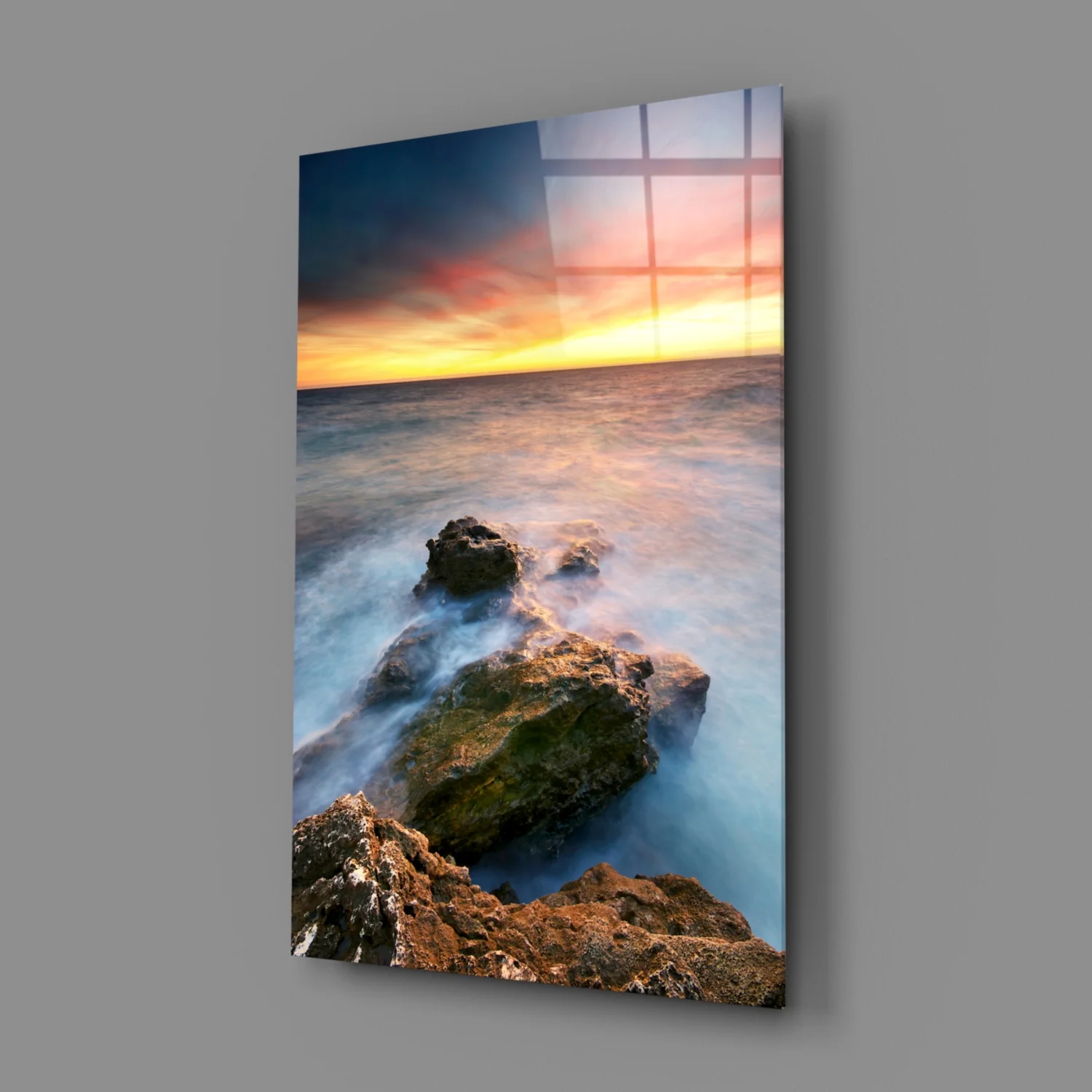 Sunset Glass Wall Art - Image 3