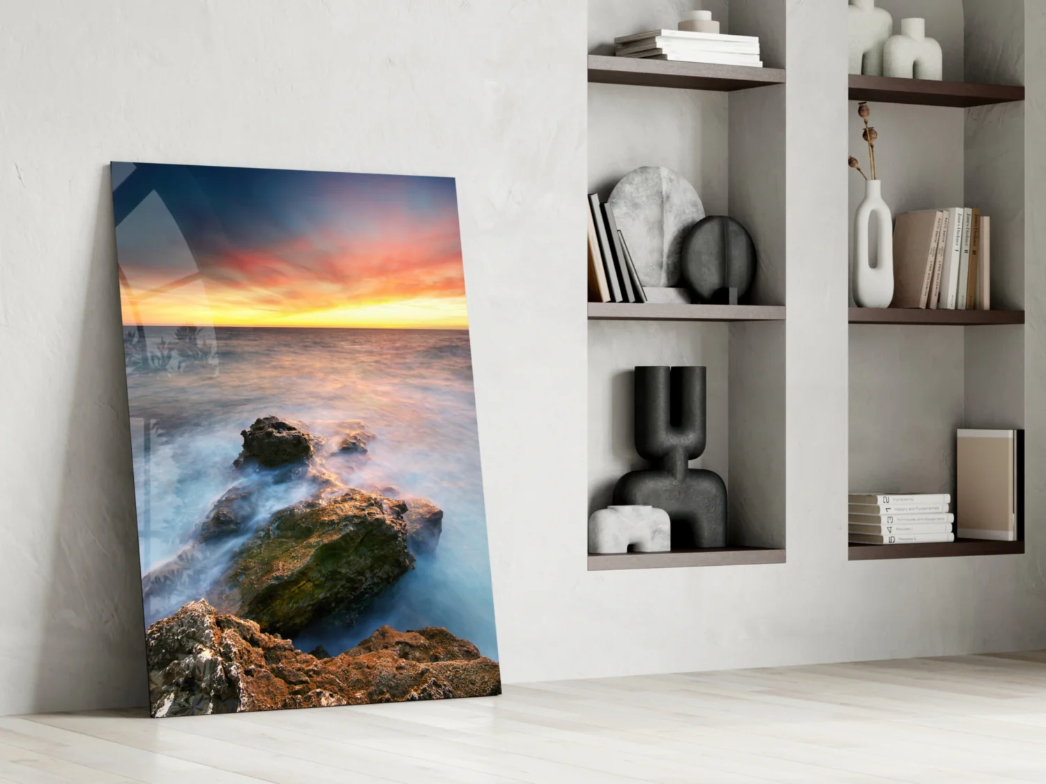 Sunset Glass Wall Art - Image 7