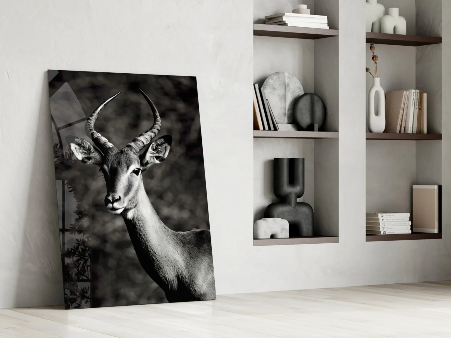 Deer Glass Wall Art - Image 7