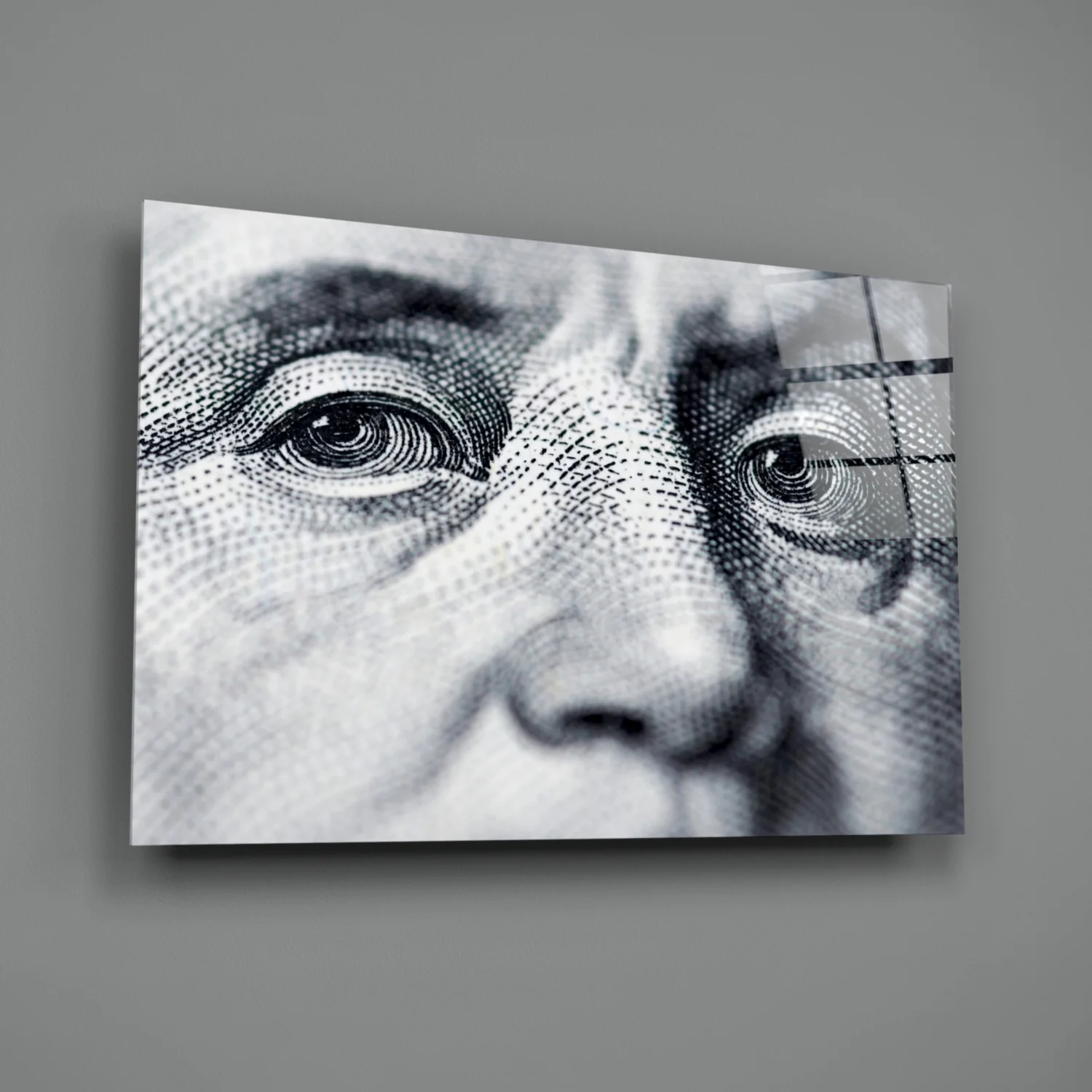Benjamin Franklin Glass Wall Art - Image 3