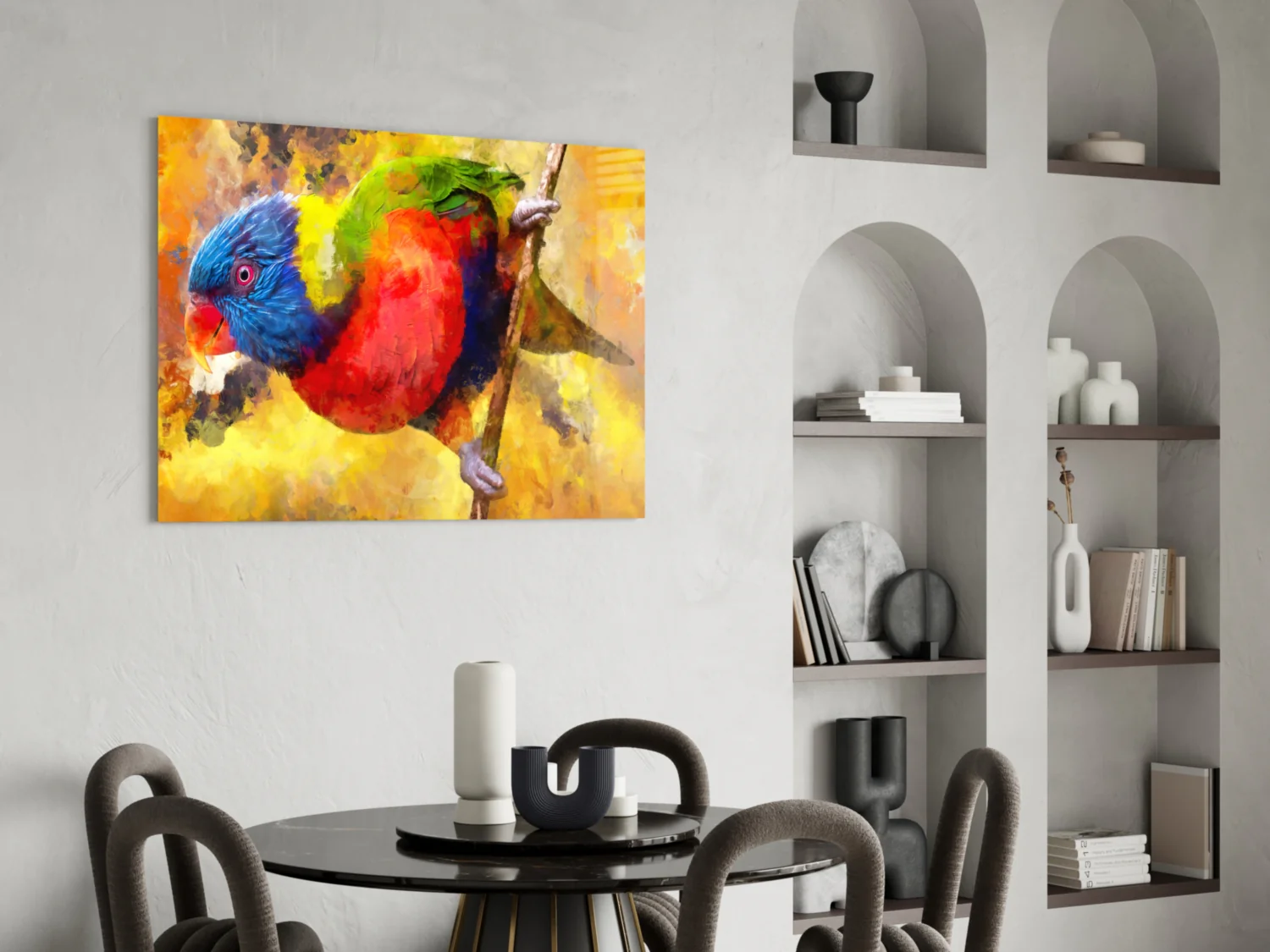 Parrot Glass Wall Art - Image 6