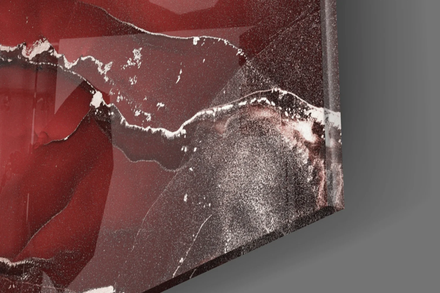 Abstract Glass Wall Art - Image 8
