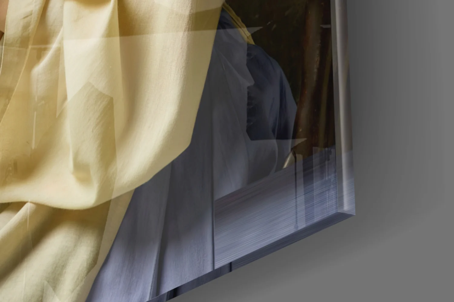 Girl with a Pearl Earring Glass Wall Art - Image 8