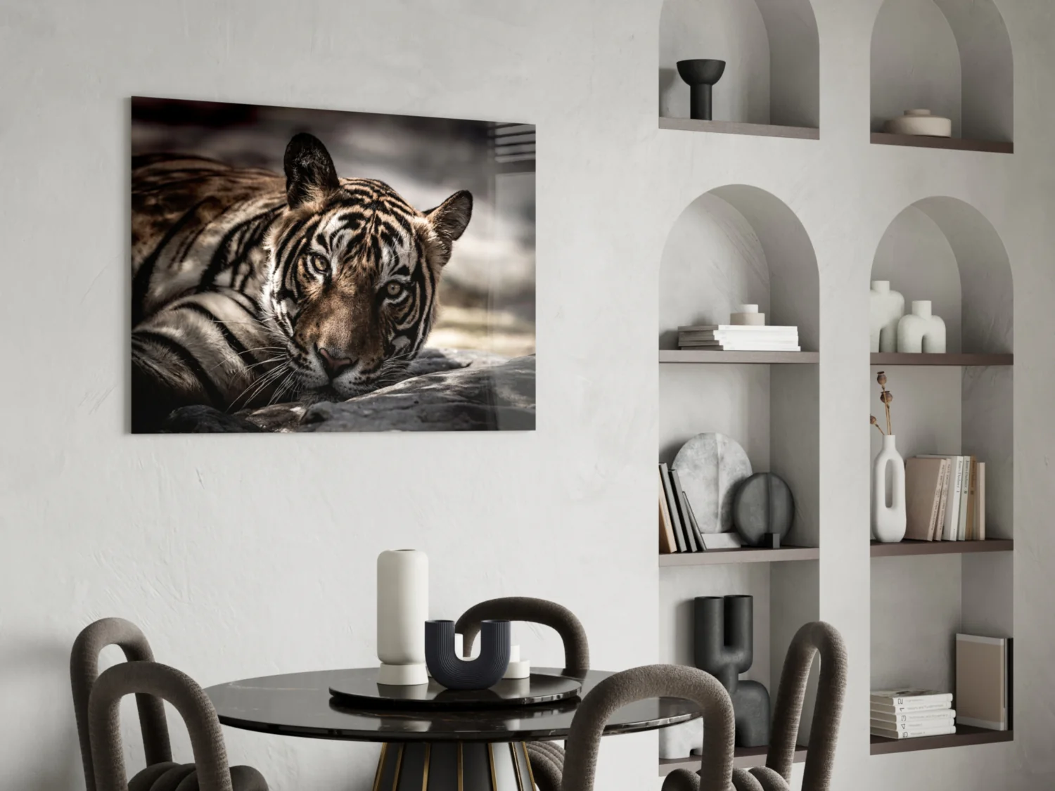 Tiger Glass Wall Art - Image 6