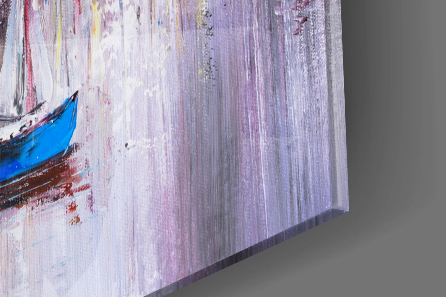 Abstract Glass Wall Art - Image 8