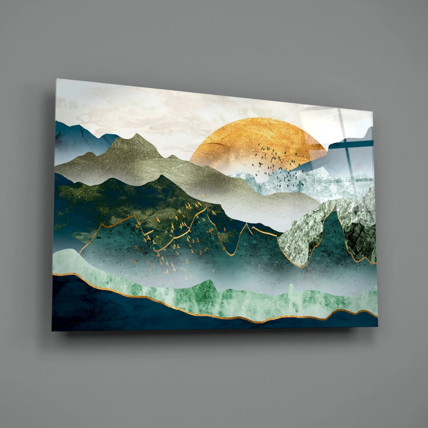 Sunrise Glass Wall Art - Image 3