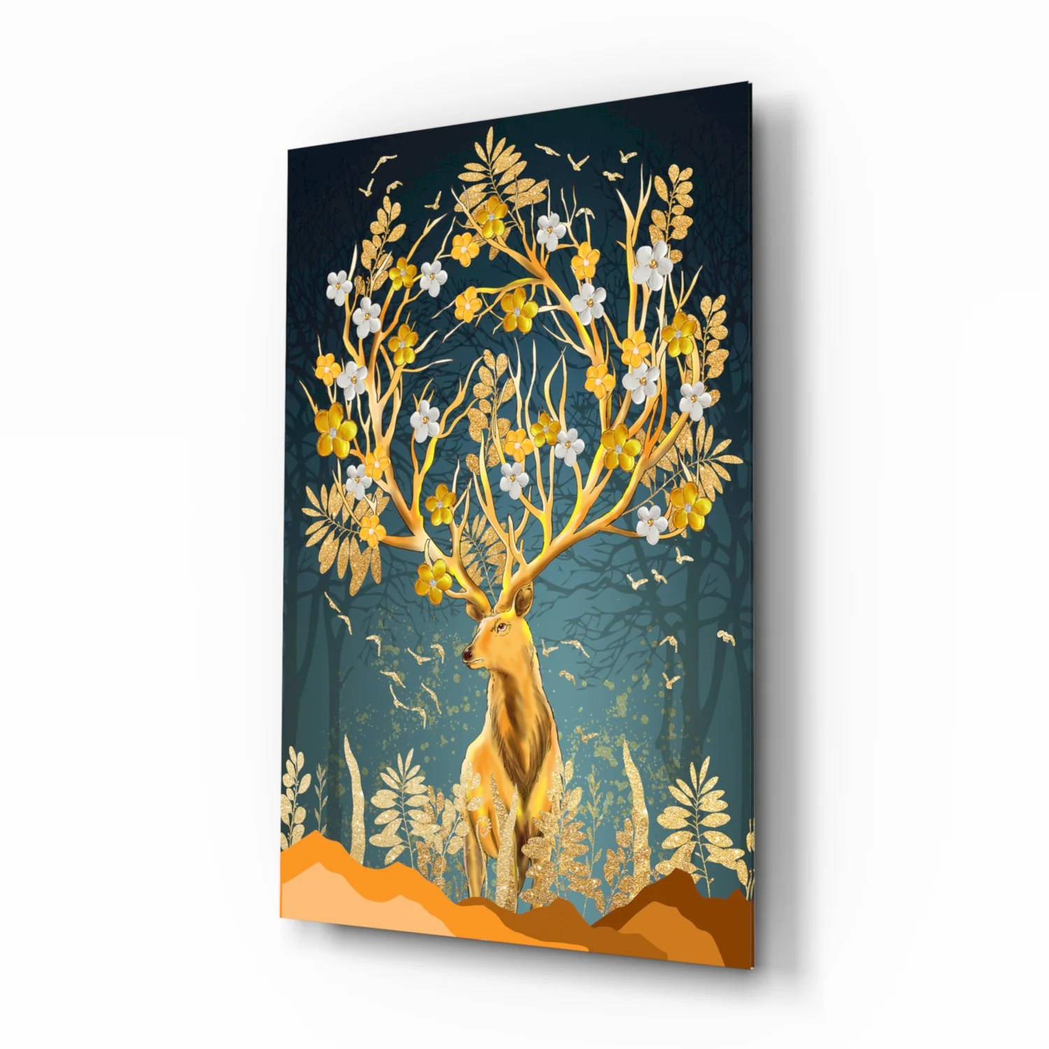 Deer Glass Wall Art - Image 2