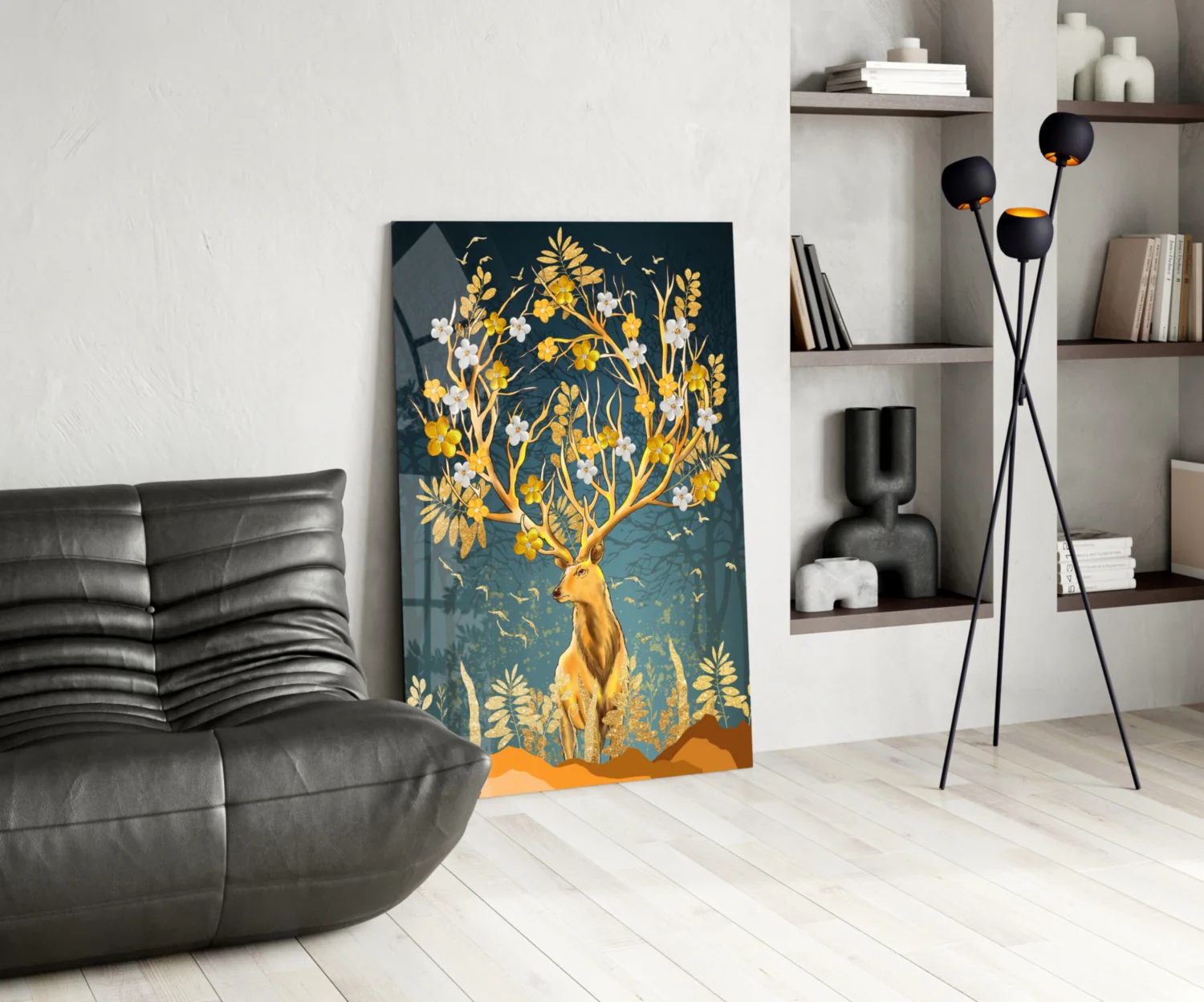Deer Glass Wall Art - Image 6
