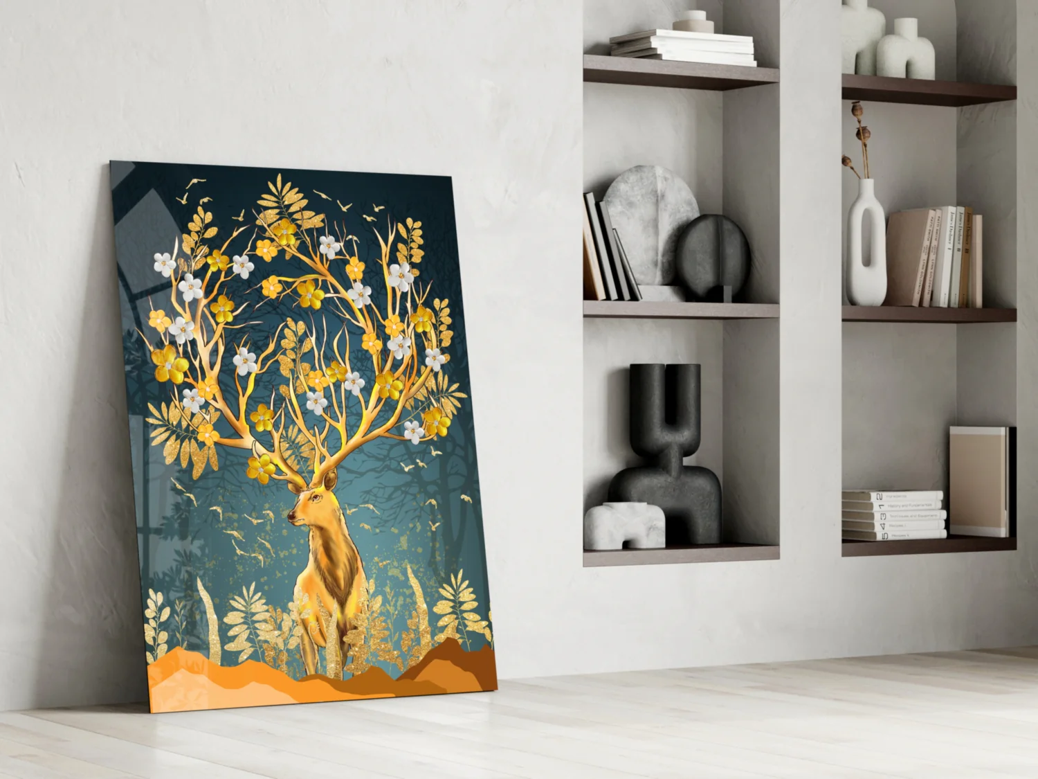 Deer Glass Wall Art - Image 7