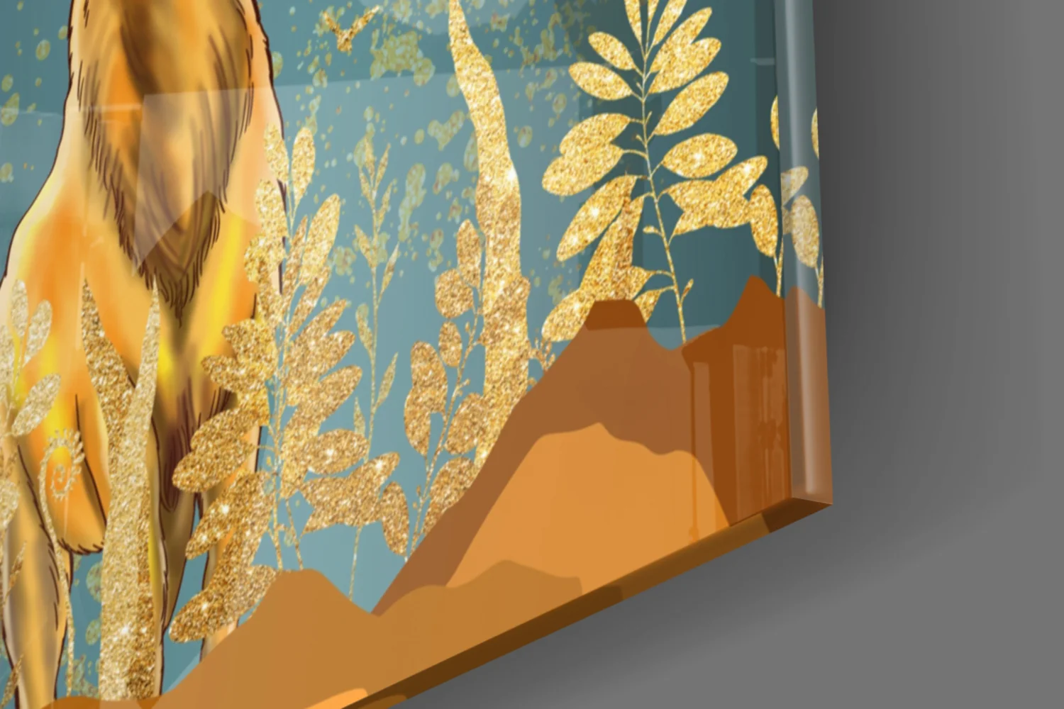 Deer Glass Wall Art - Image 8