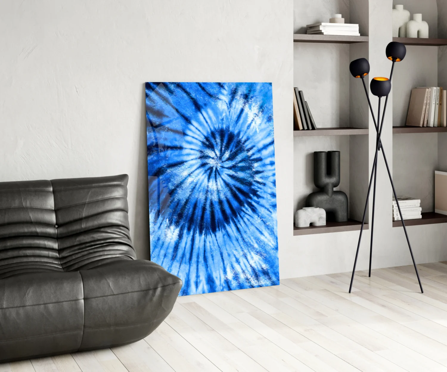 Blue Mosaic Glass Wall Art - Image 6