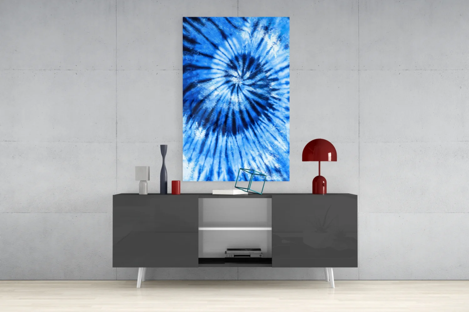 Blue Mosaic Glass Wall Art - Image 9