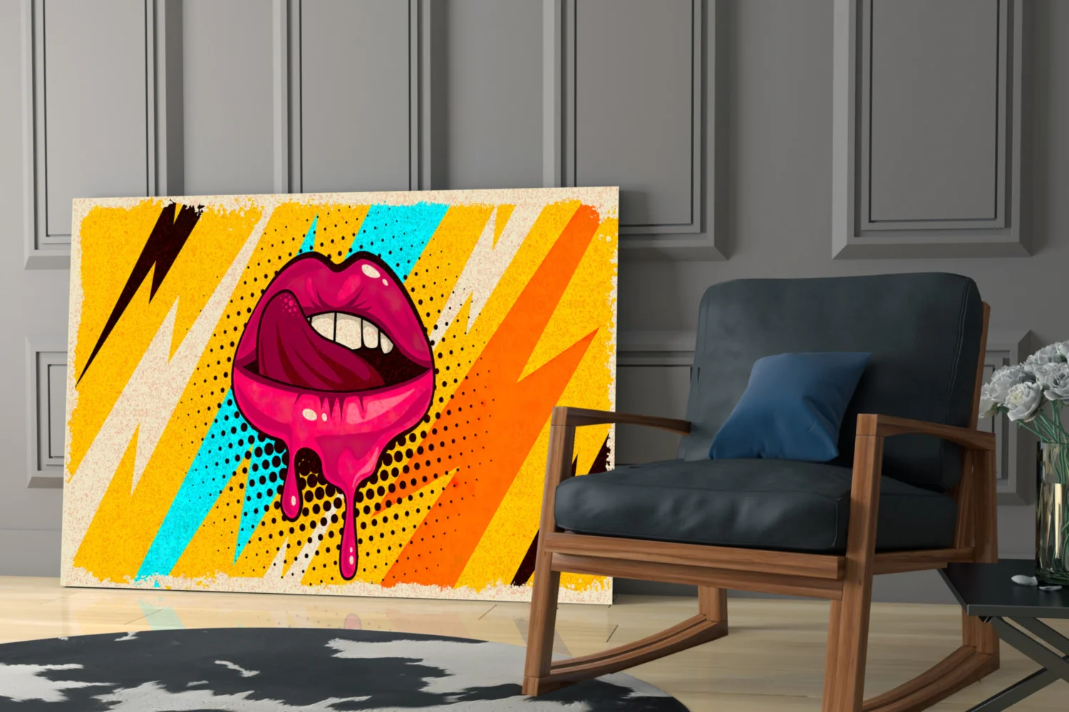 Lip Glass Wall Art - Image 7