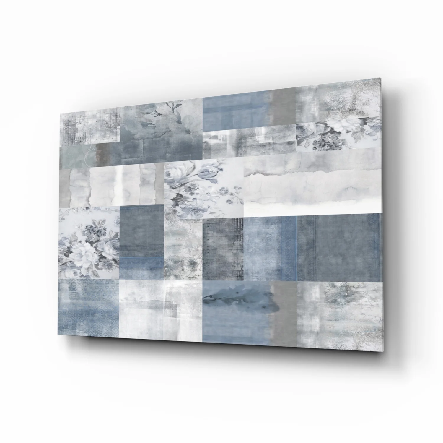 Abstract Glass Wall Art - Image 2