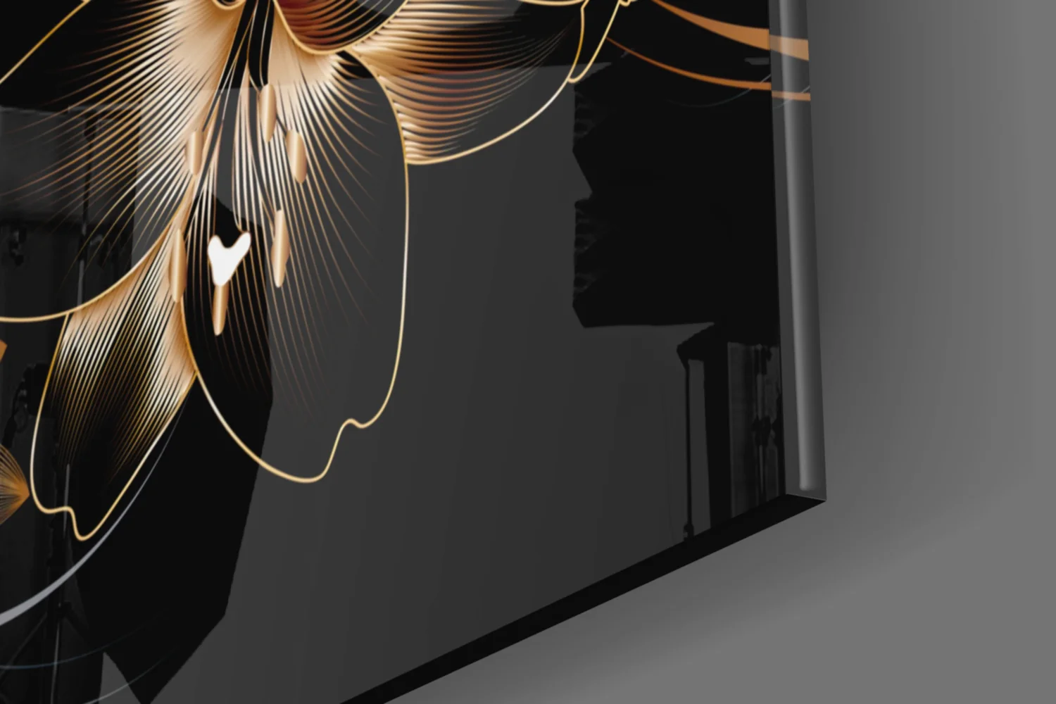 Flower Glass Wall Art - Image 8