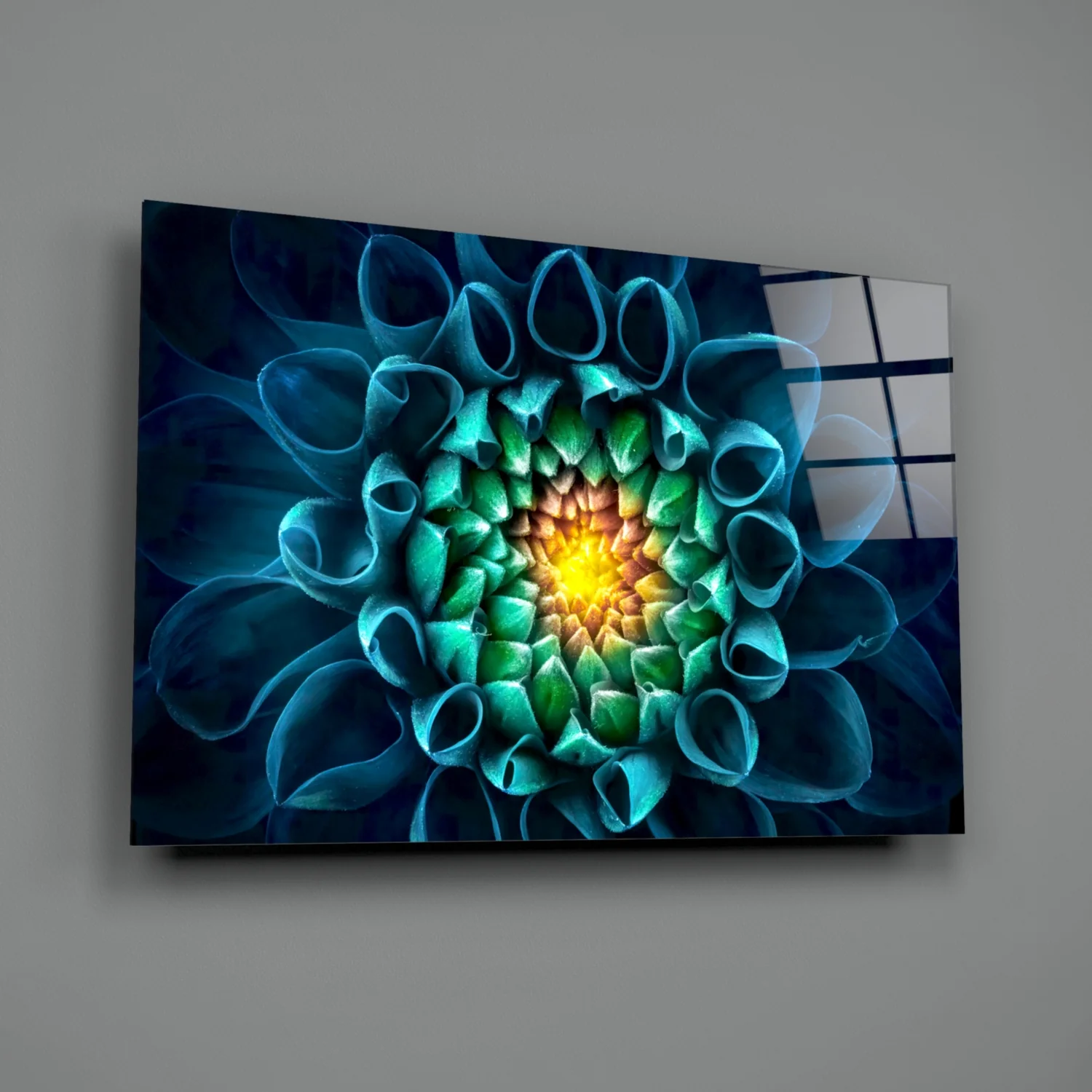 Flower Glass Wall Art - Image 3