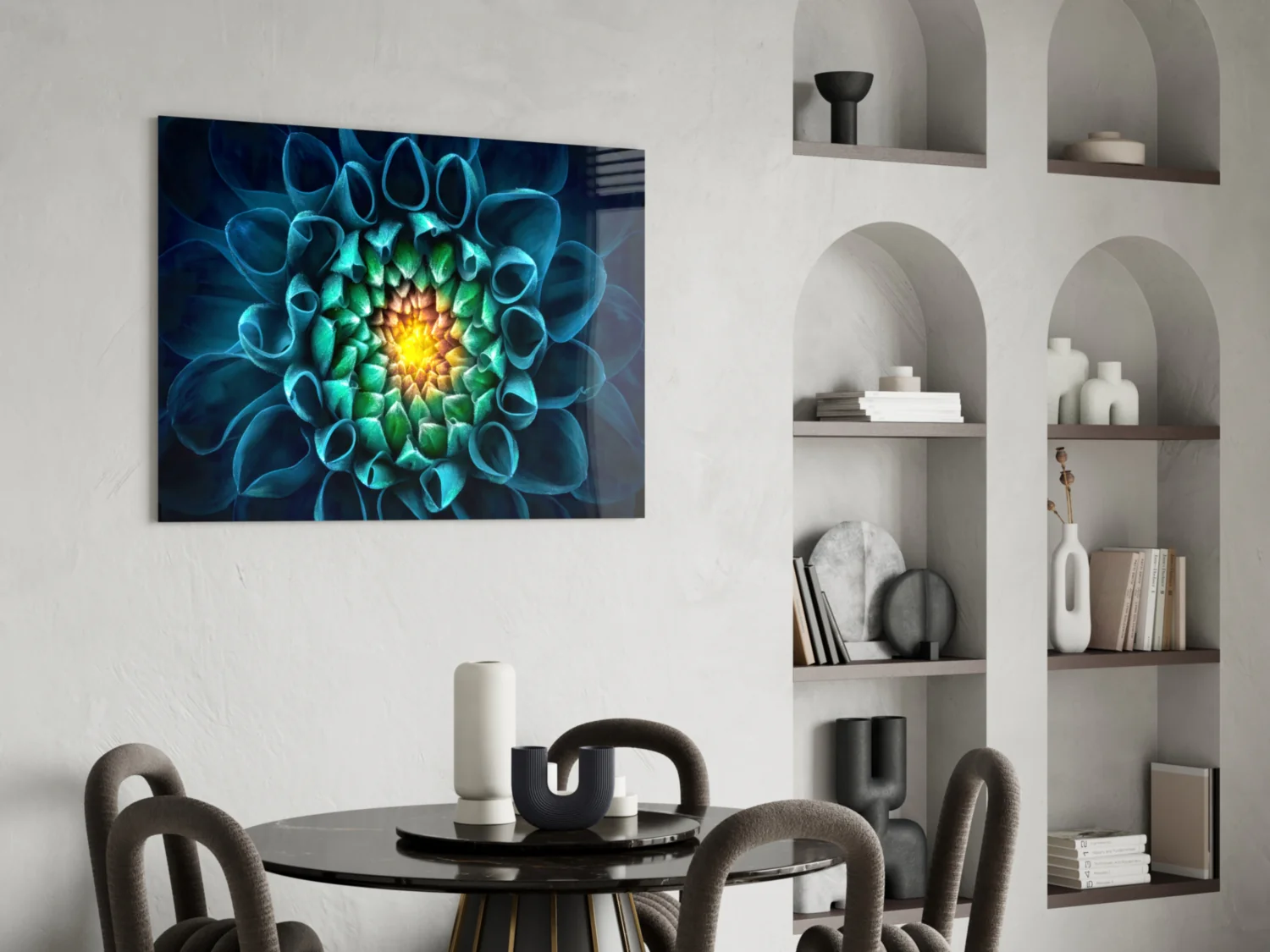 Flower Glass Wall Art - Image 6