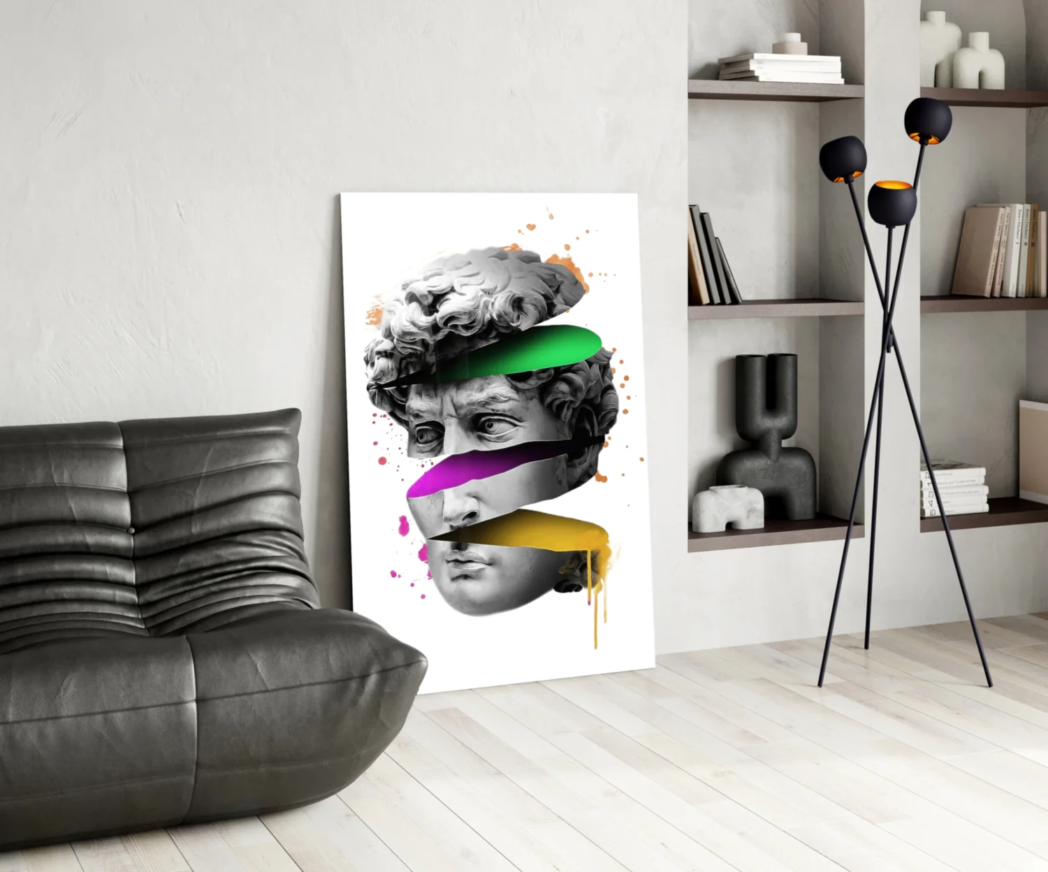 Sculpture Glass Wall Art - Image 6
