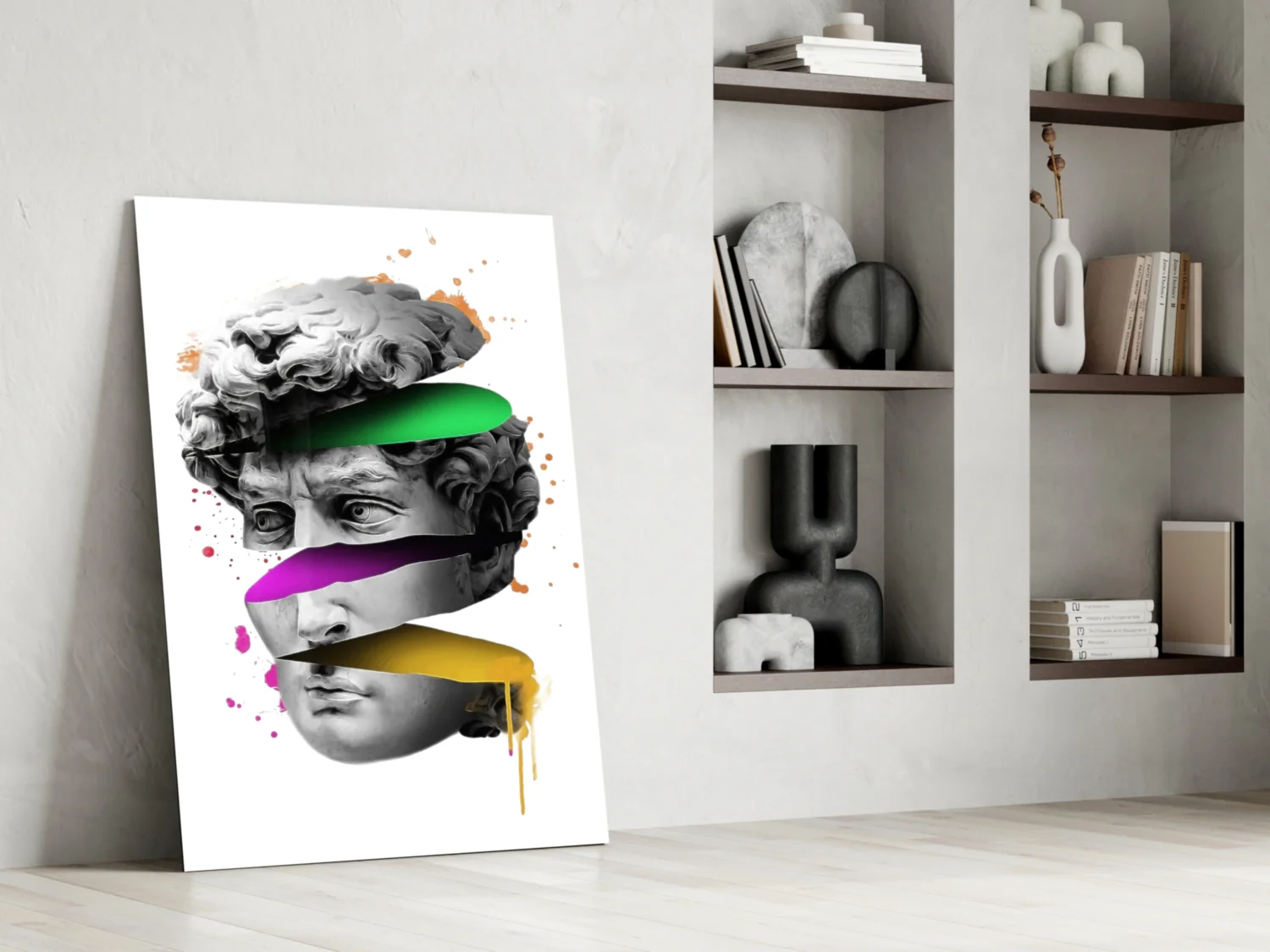 Sculpture Glass Wall Art - Image 7