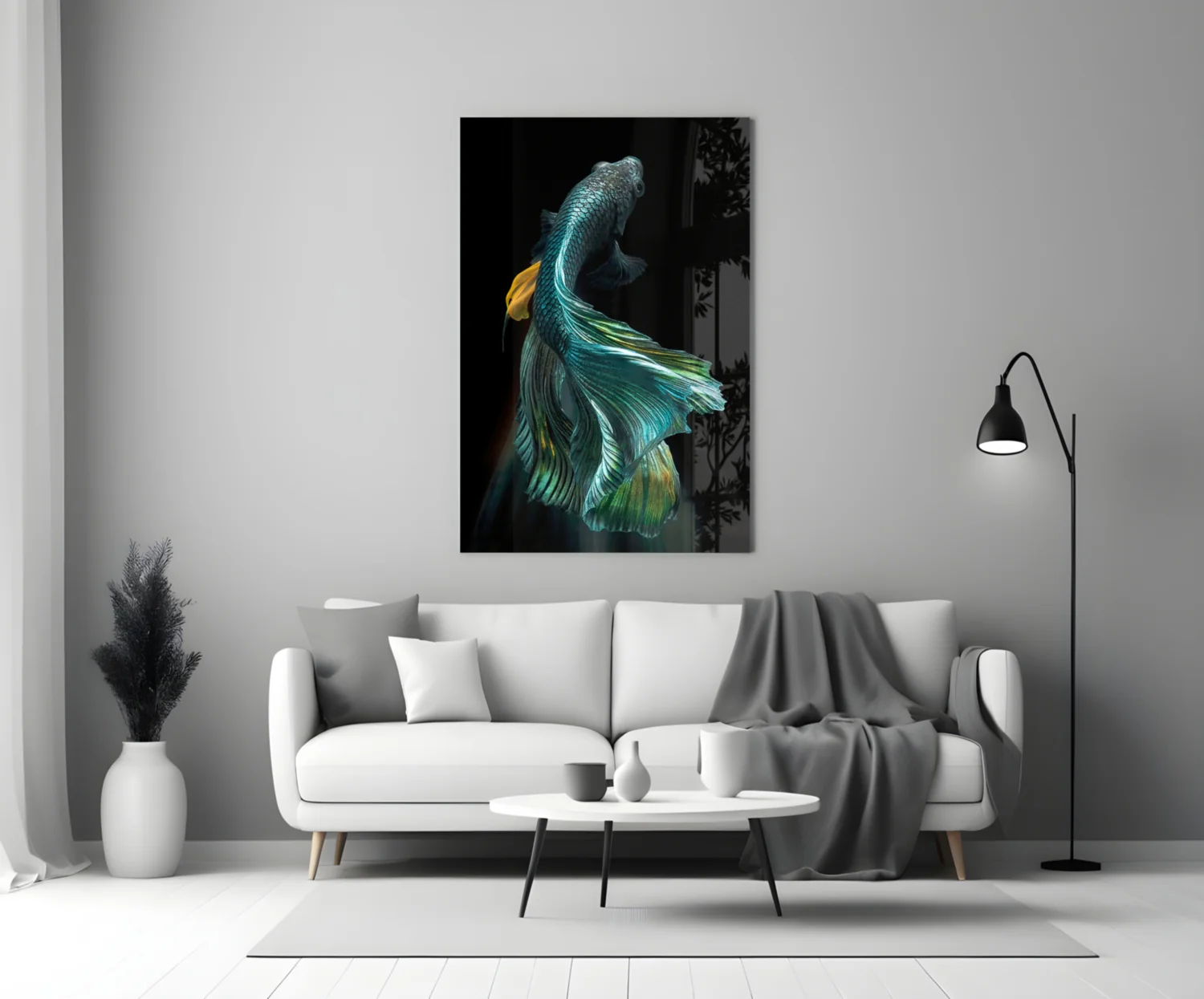 Fish Glass Wall Art - Image 4