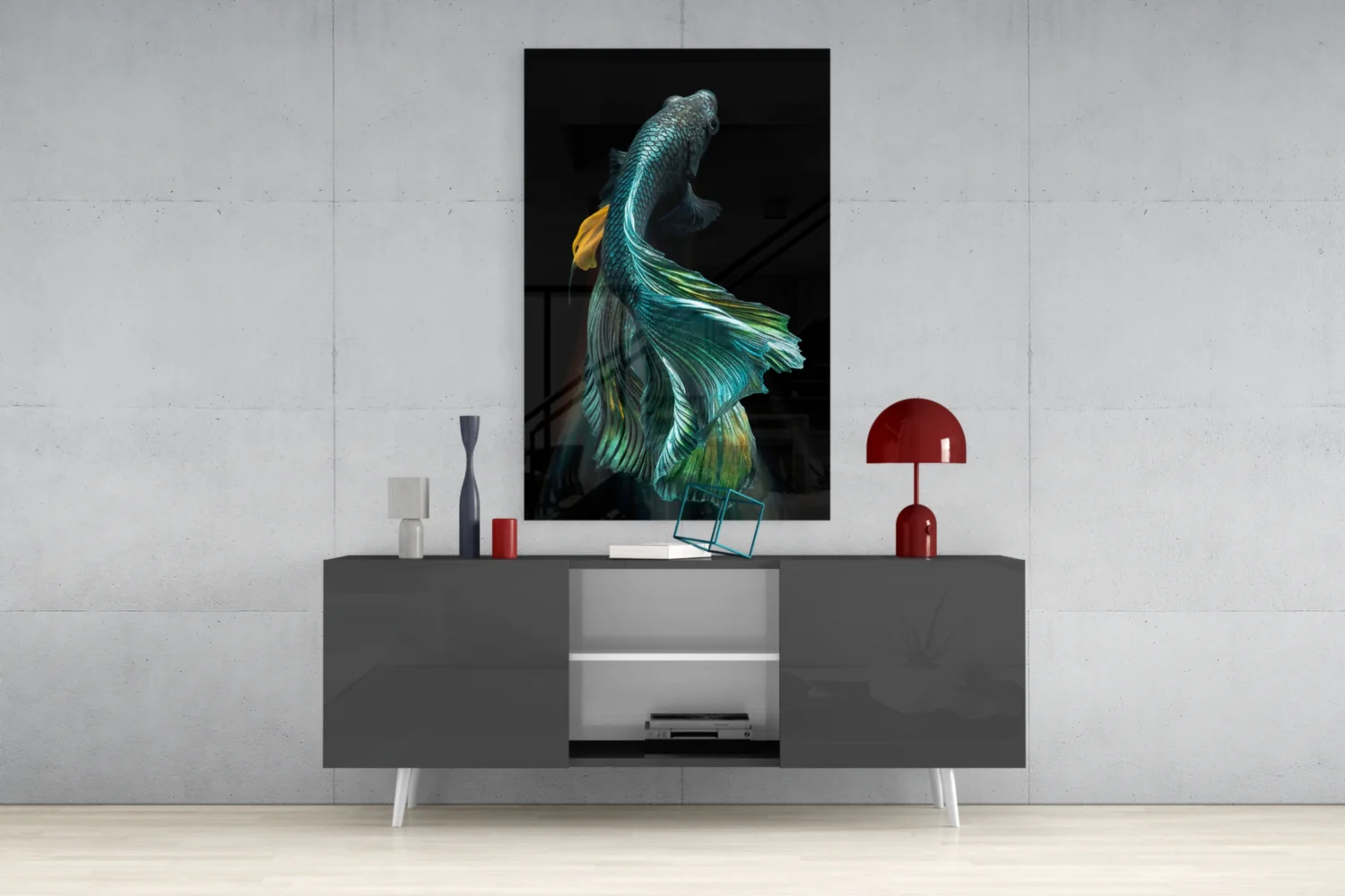 Fish Glass Wall Art - Image 9