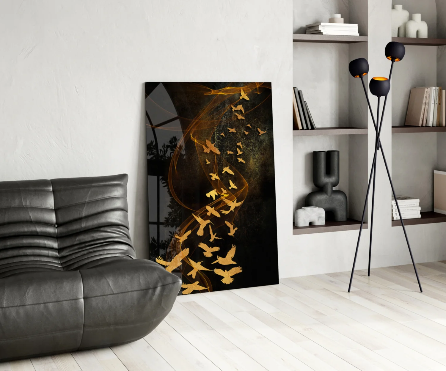 Birds Glass Wall Art - Image 6