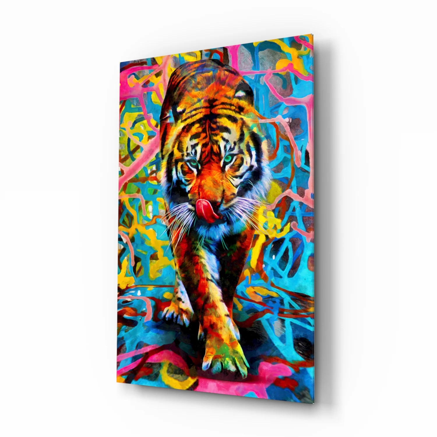 Tiger Glass Wall Art - Image 2