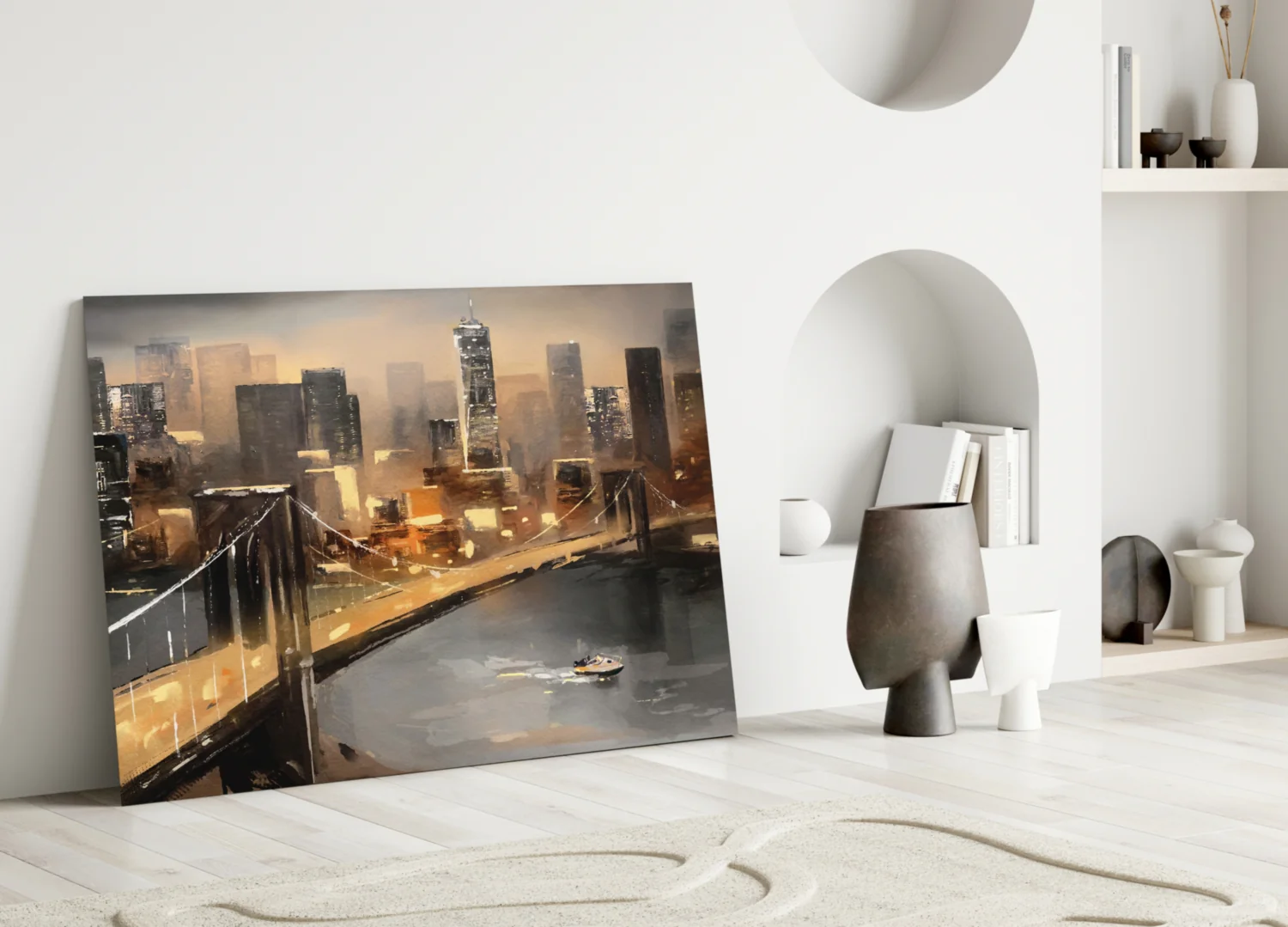 City Glass Wall Art - Image 4