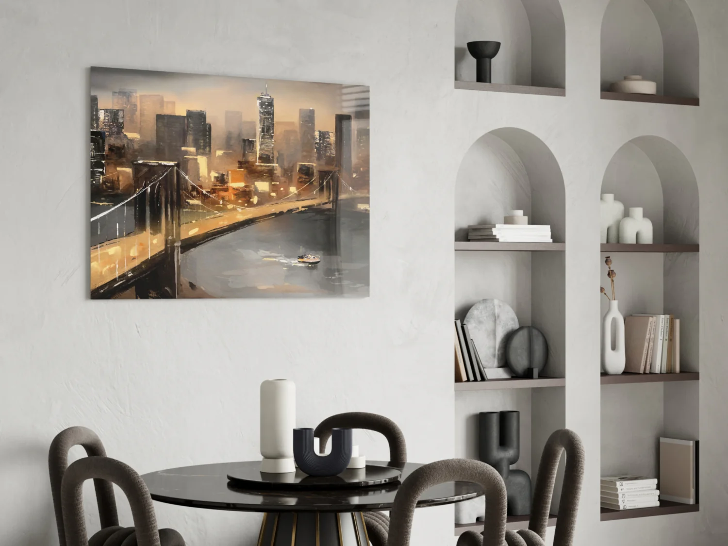 City Glass Wall Art - Image 6
