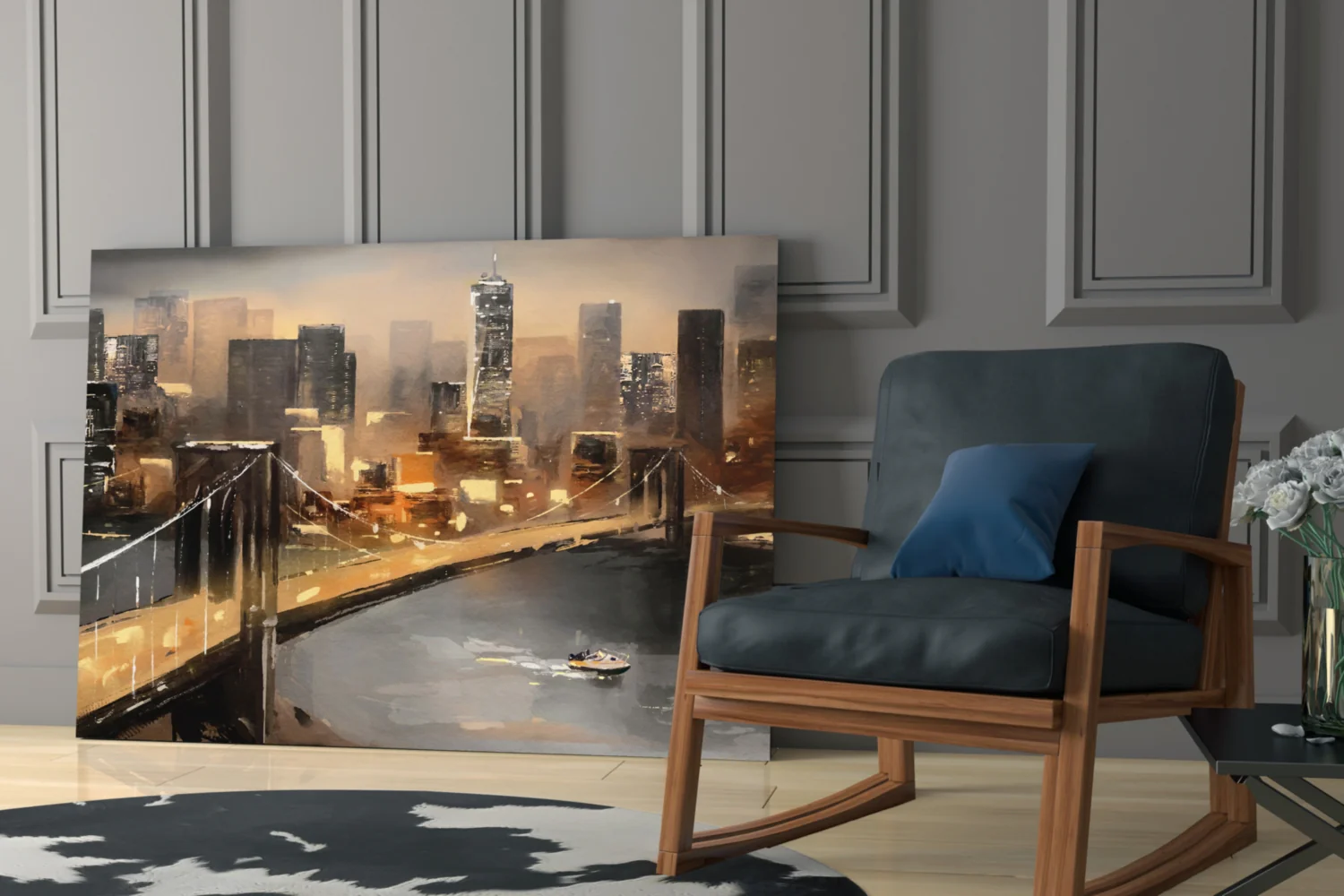 City Glass Wall Art - Image 7