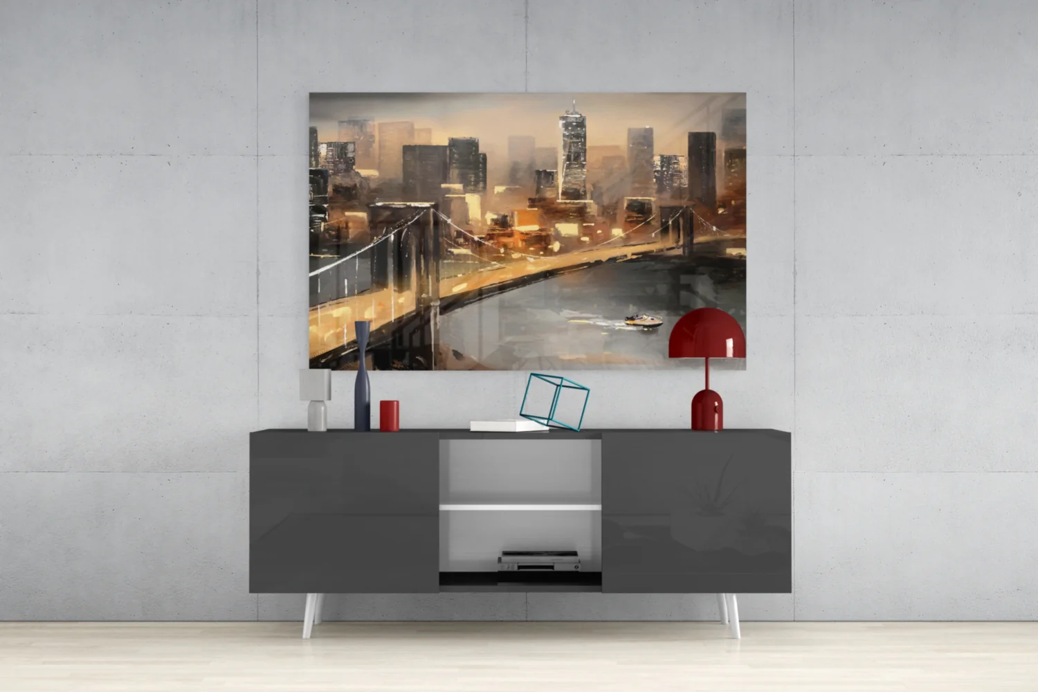 City Glass Wall Art - Image 9