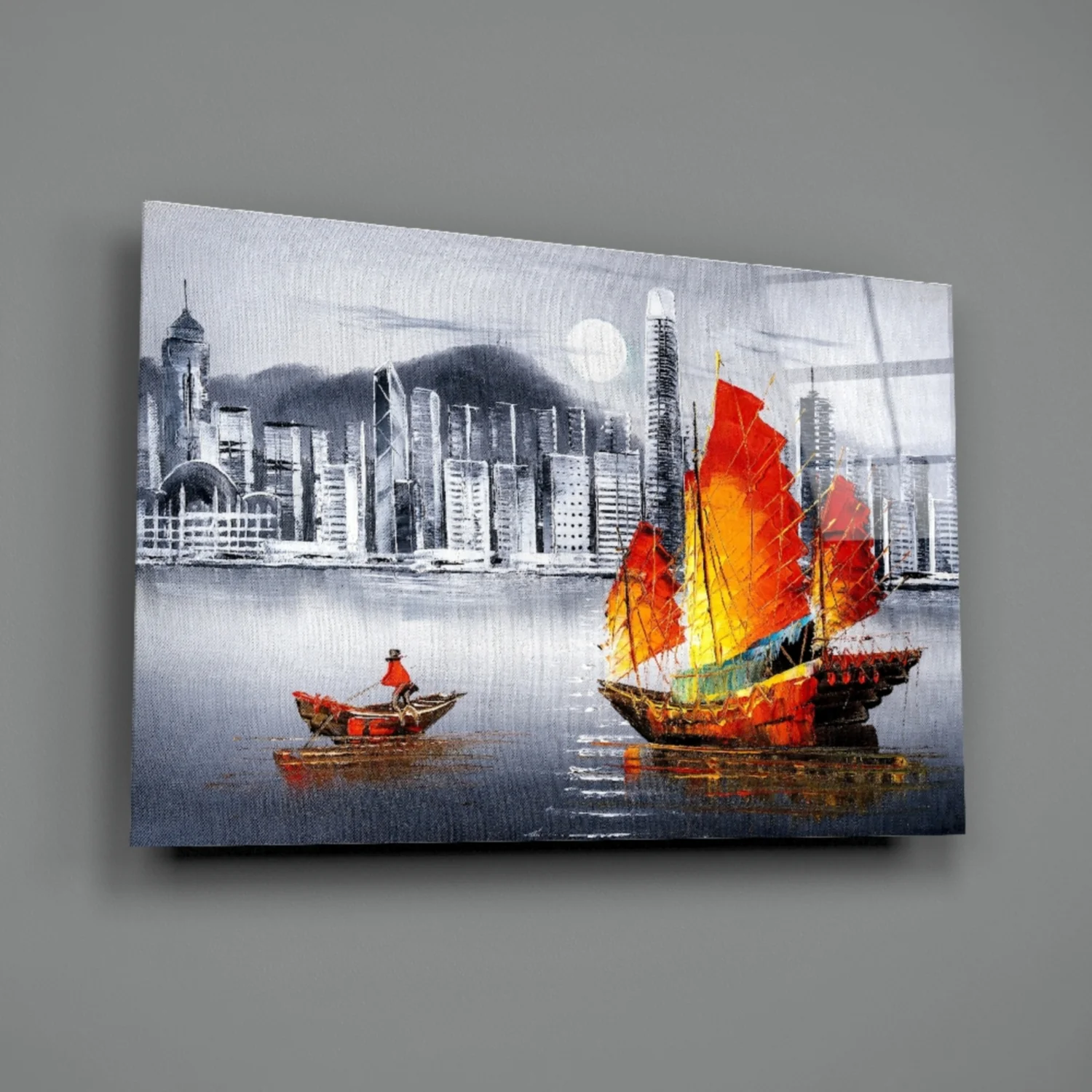 Sailboat Glass Wall Art - Image 3