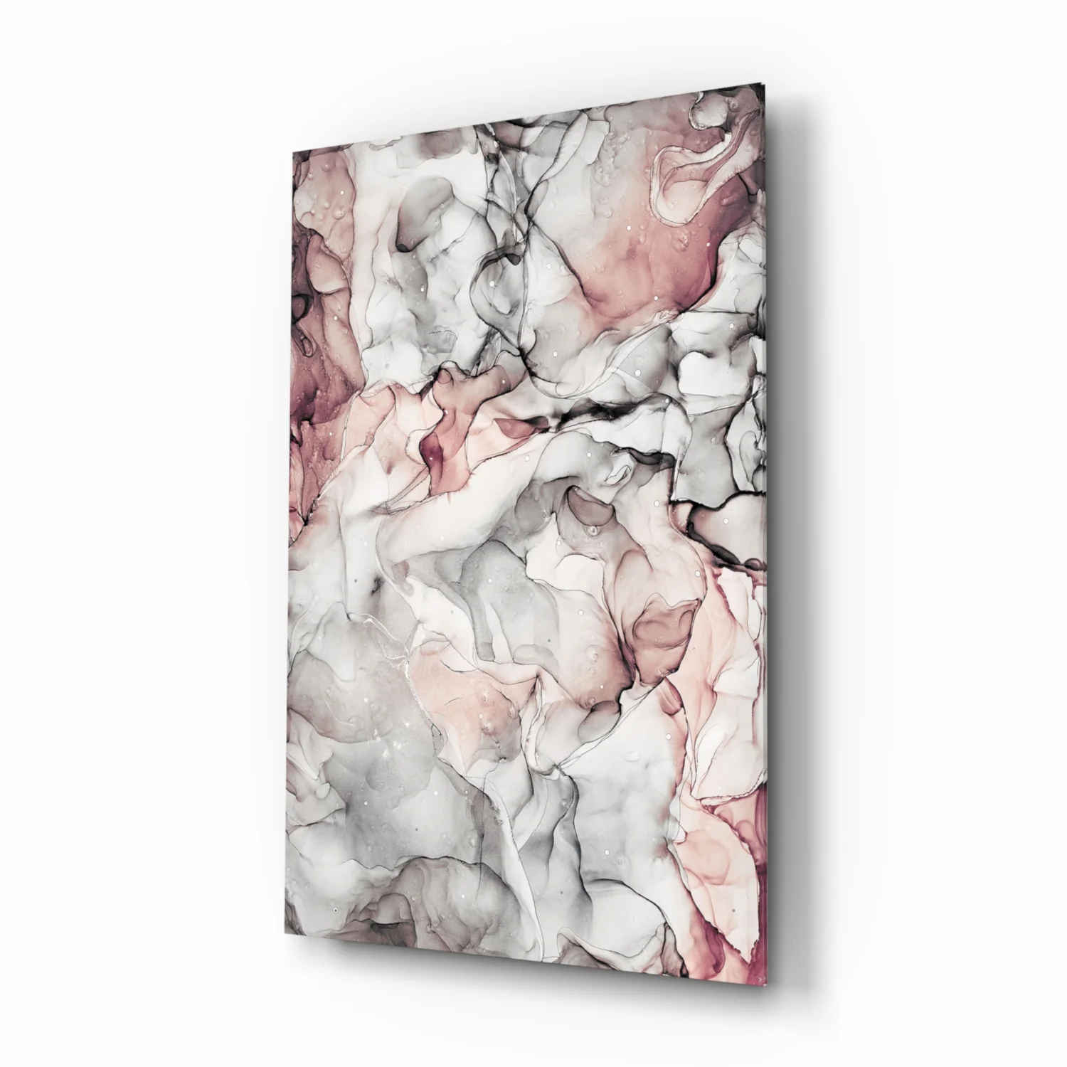 Abstract Depth Glass Wall Art - Image 2