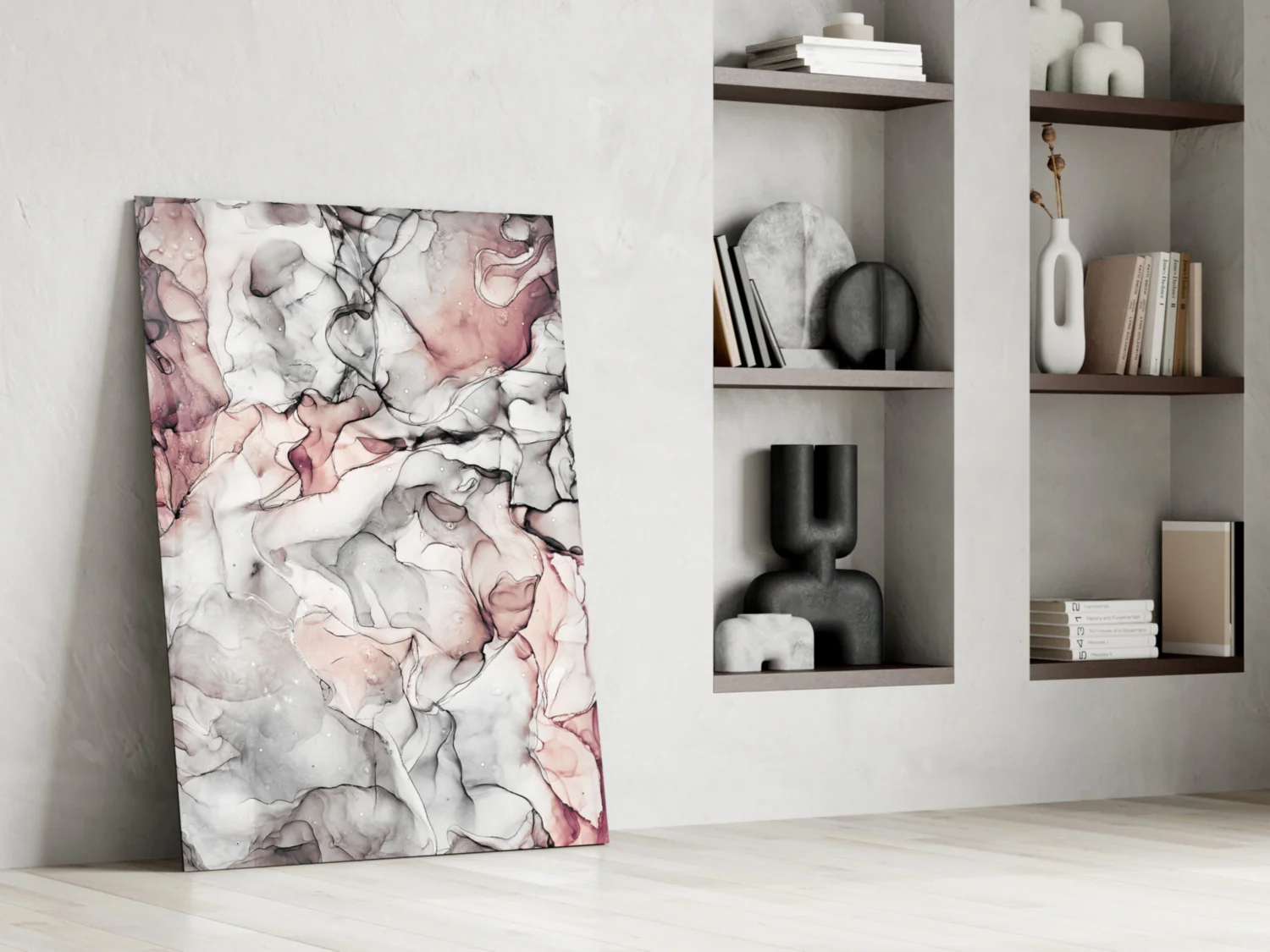 Abstract Depth Glass Wall Art - Image 7