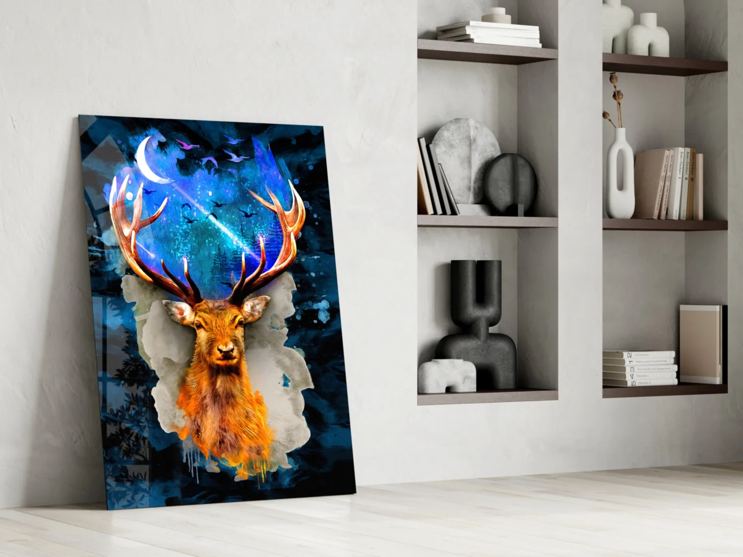 Deer Glass Wall Art - Image 7