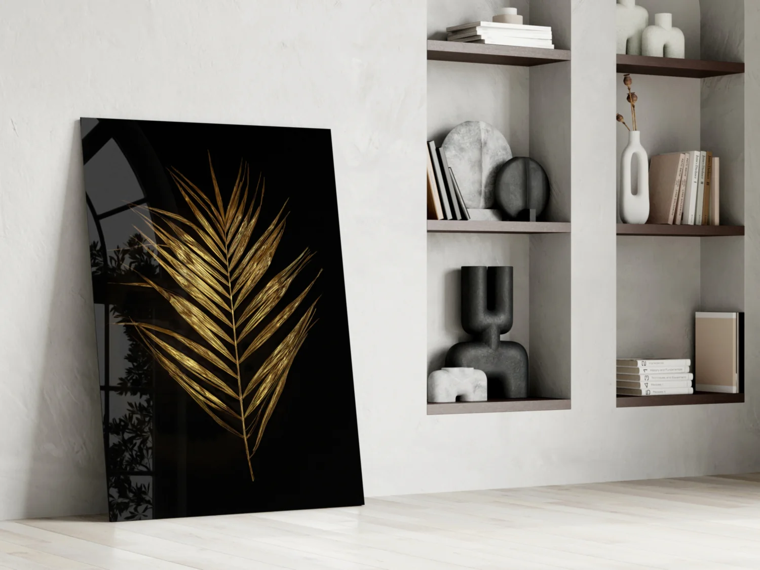 Feather Glass Wall Art - Image 7