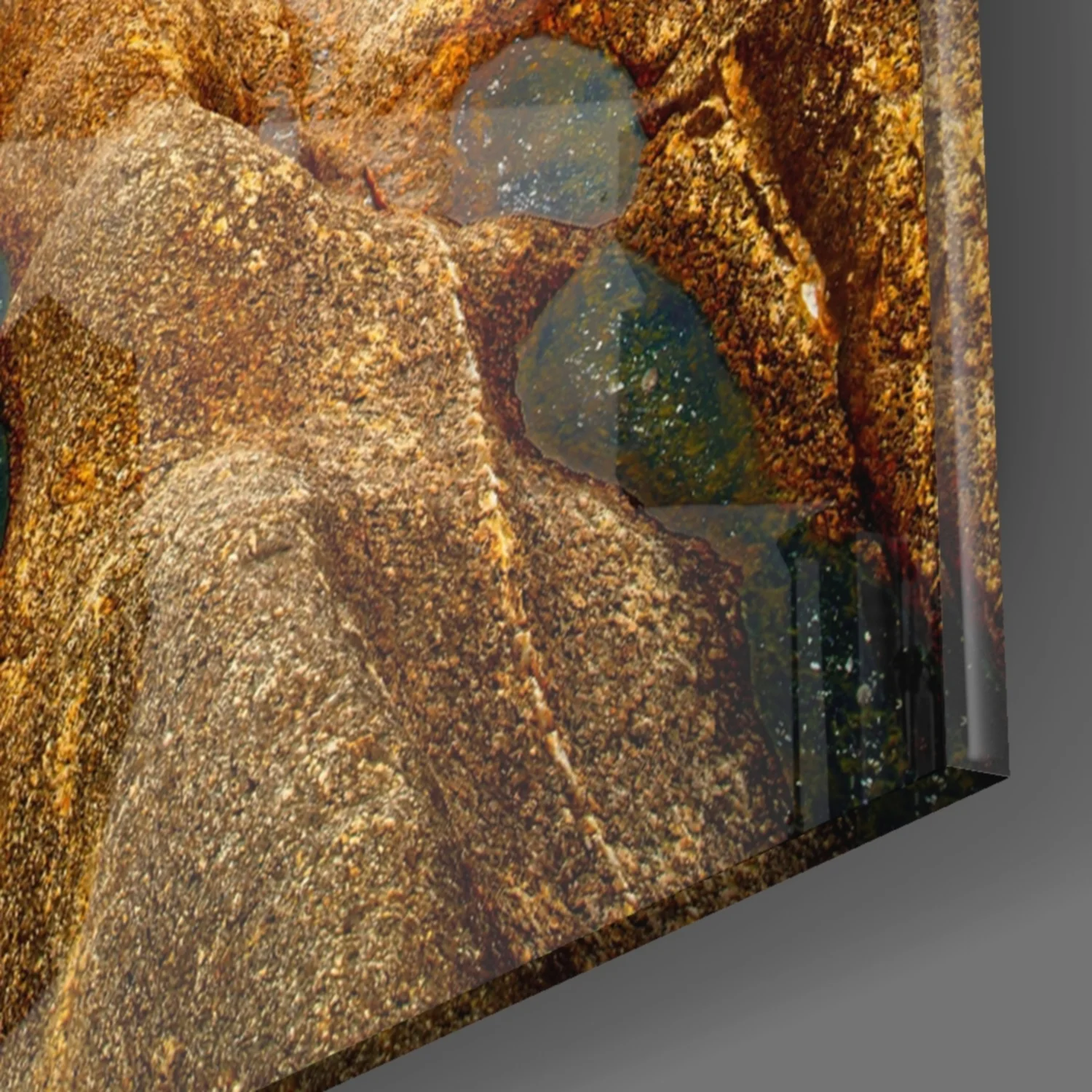 Cliffs Glass Wall Art - Image 8