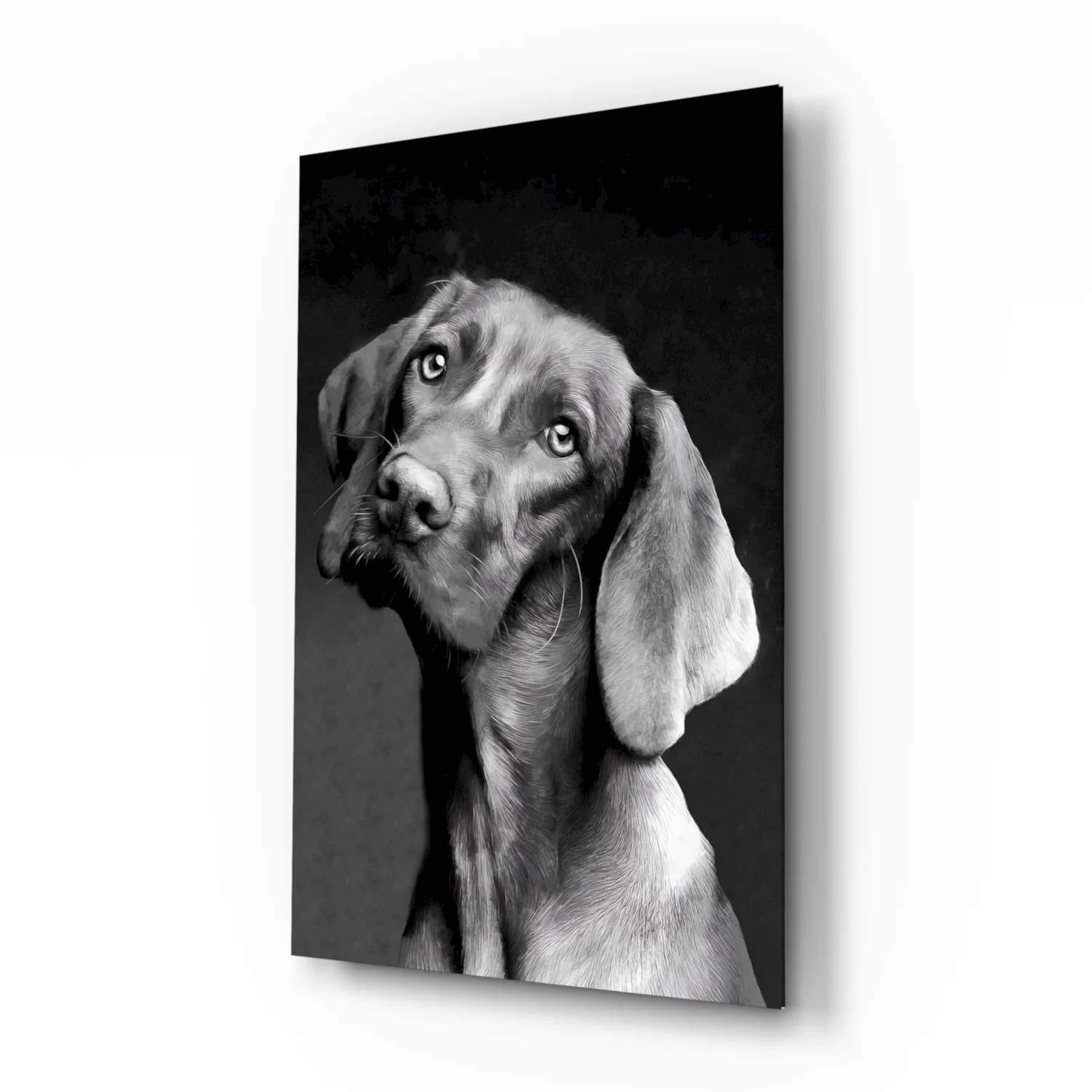 Innocent Dog Glass Wall Art - Image 2
