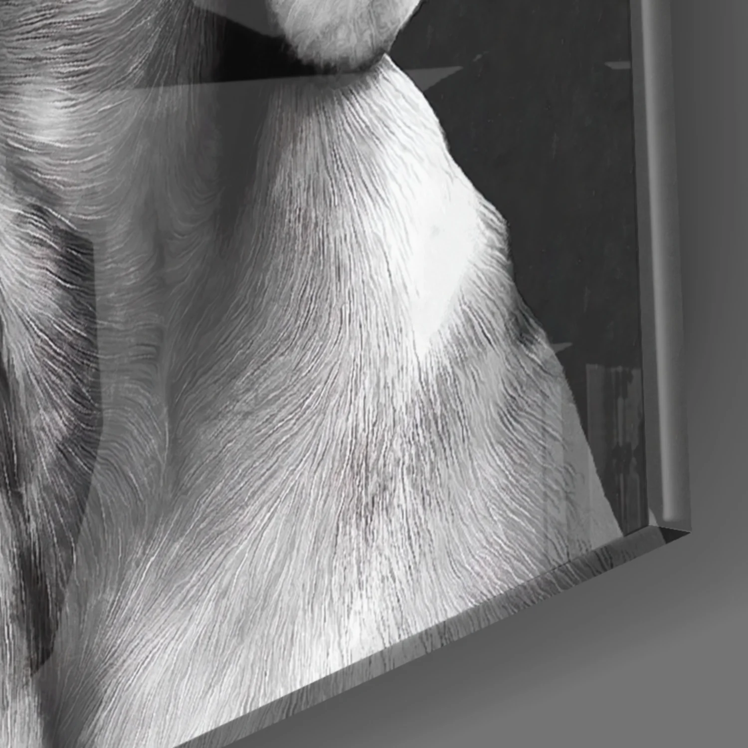 Innocent Dog Glass Wall Art - Image 8