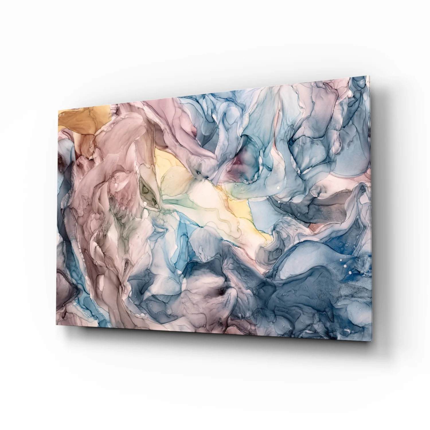 Abstract Depth Glass Wall Art - Image 2