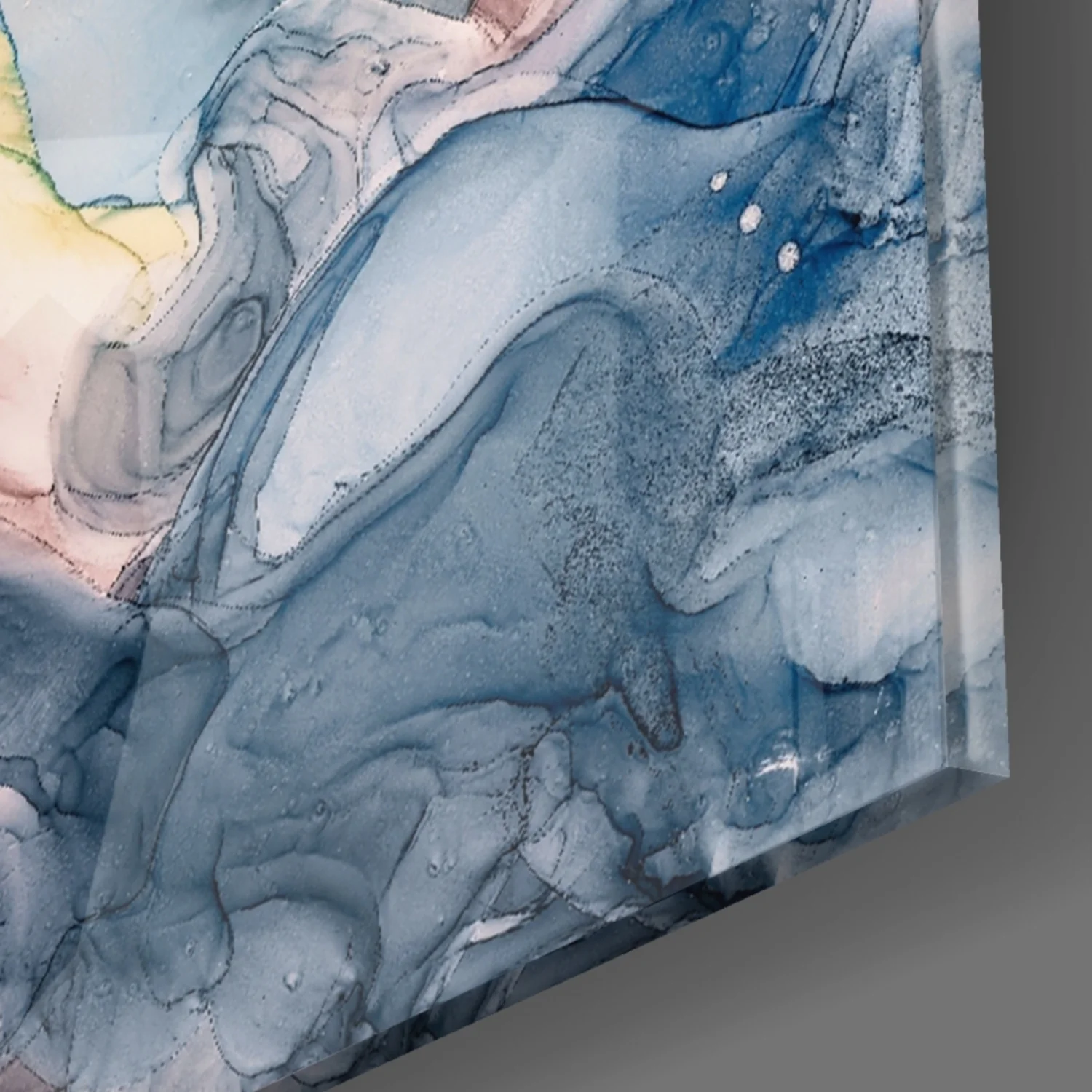 Abstract Depth Glass Wall Art - Image 8