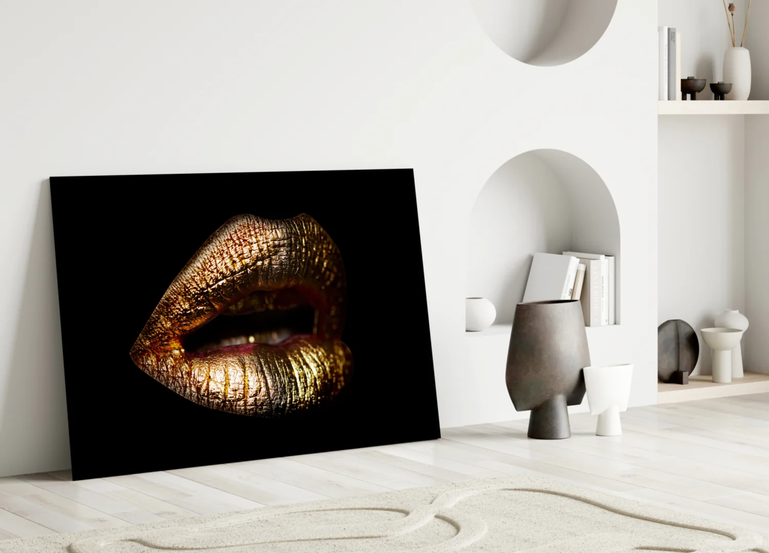 Lips Glass Wall Art - Image 4