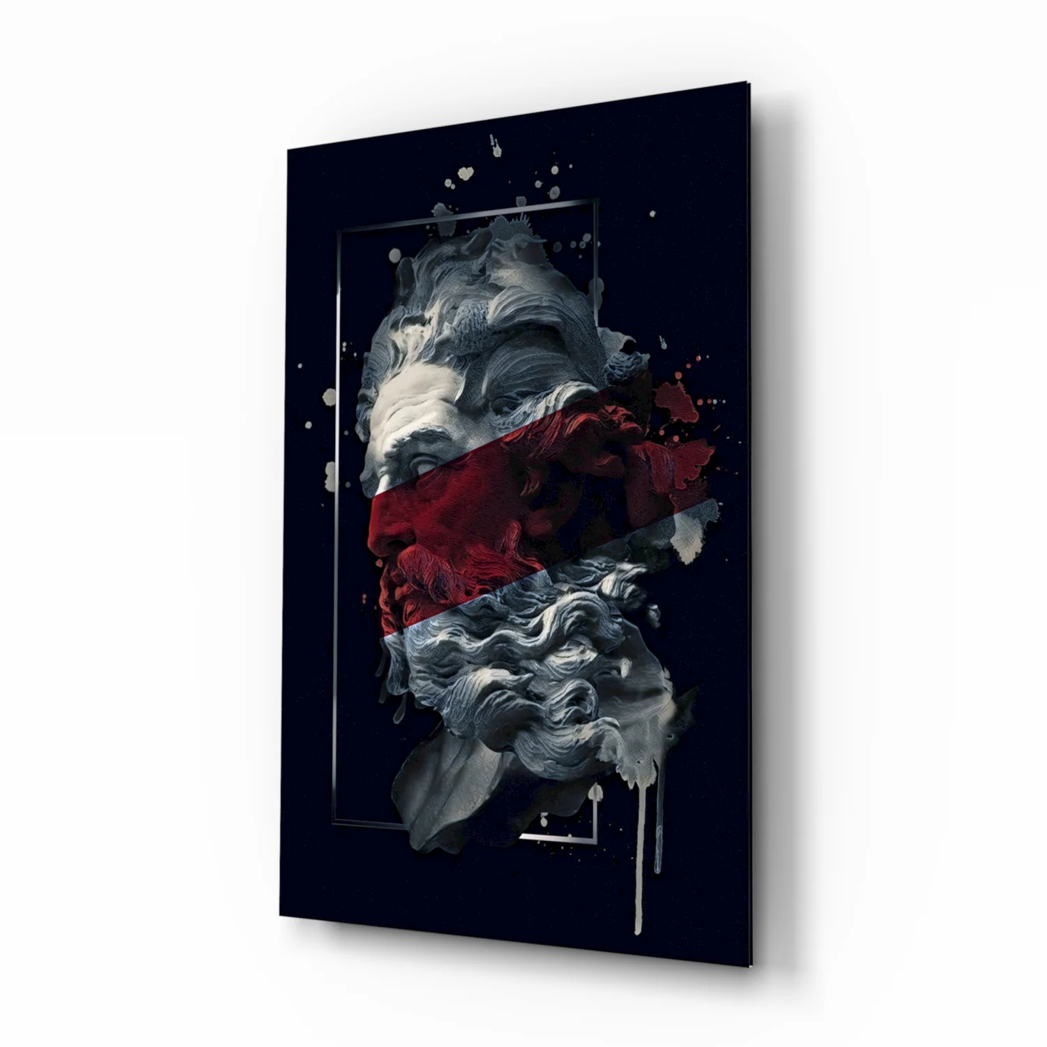 Poseidon Glass Wall Art - Image 2