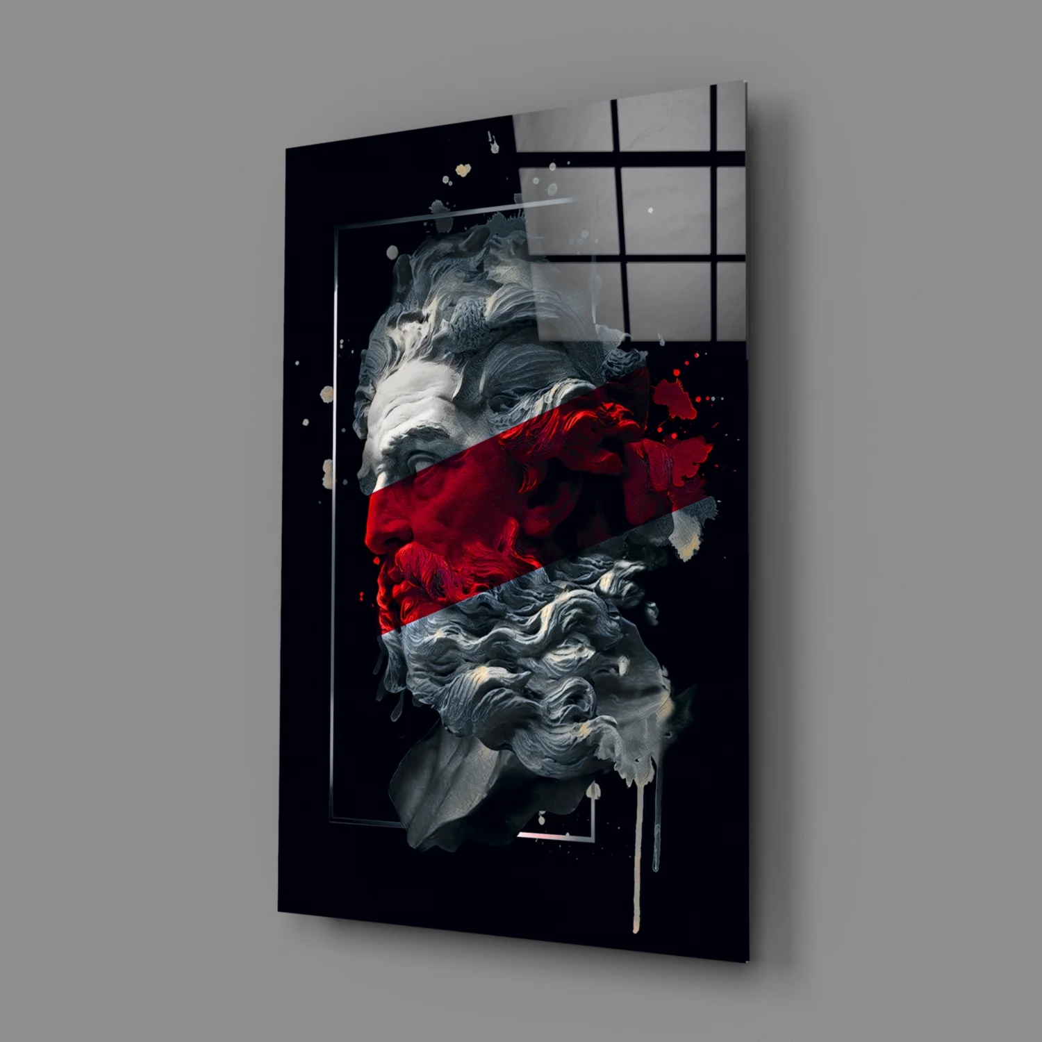 Poseidon Glass Wall Art - Image 3