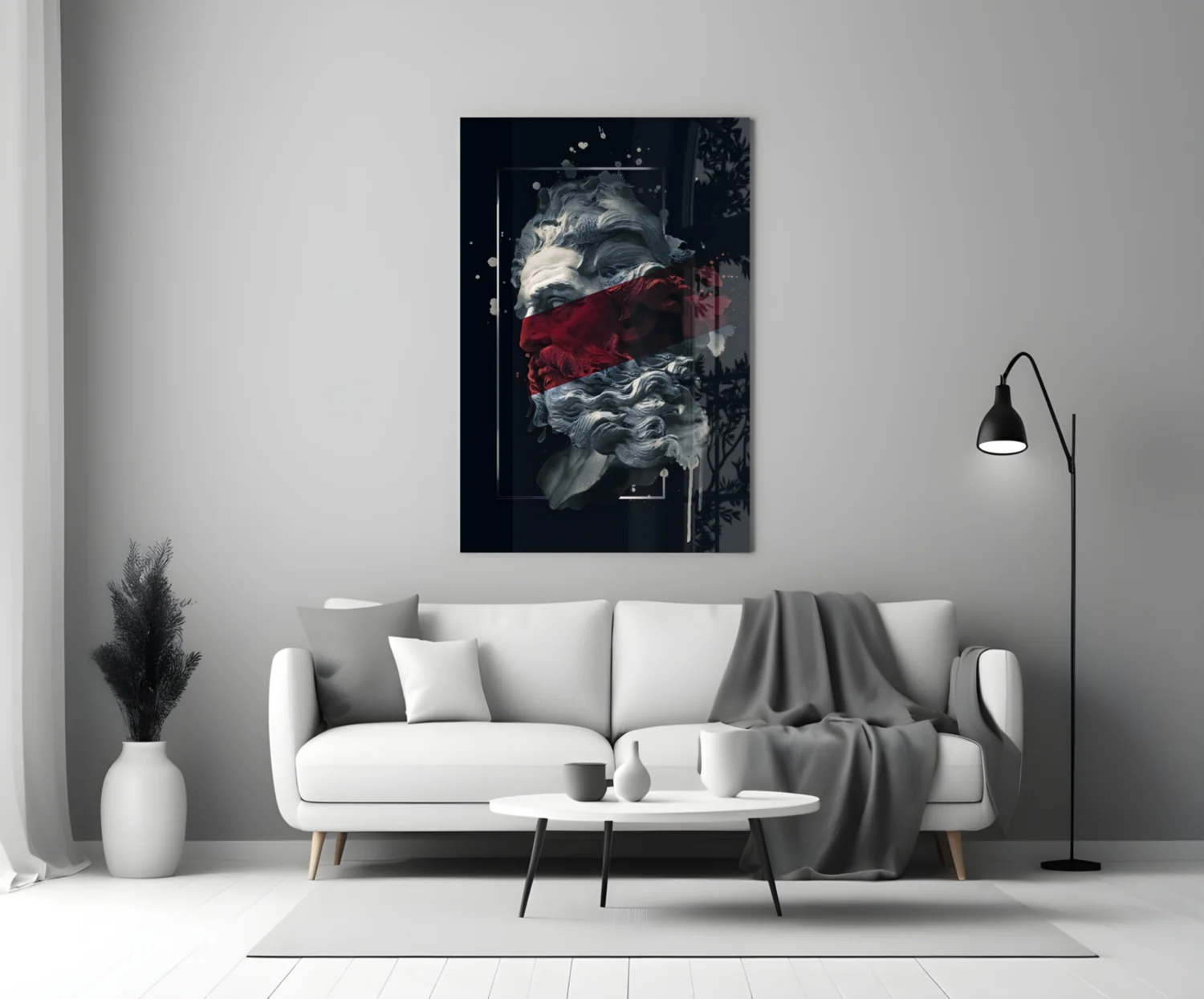 Poseidon Glass Wall Art - Image 4