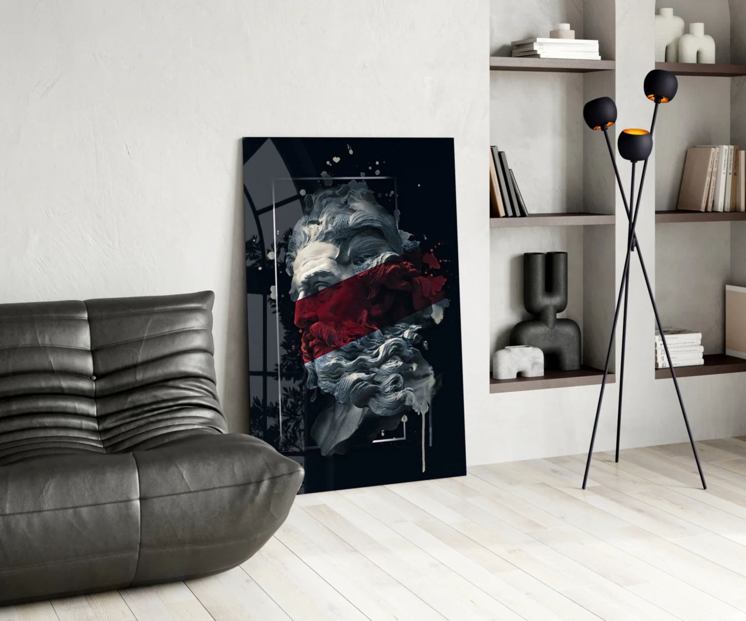 Poseidon Glass Wall Art - Image 6