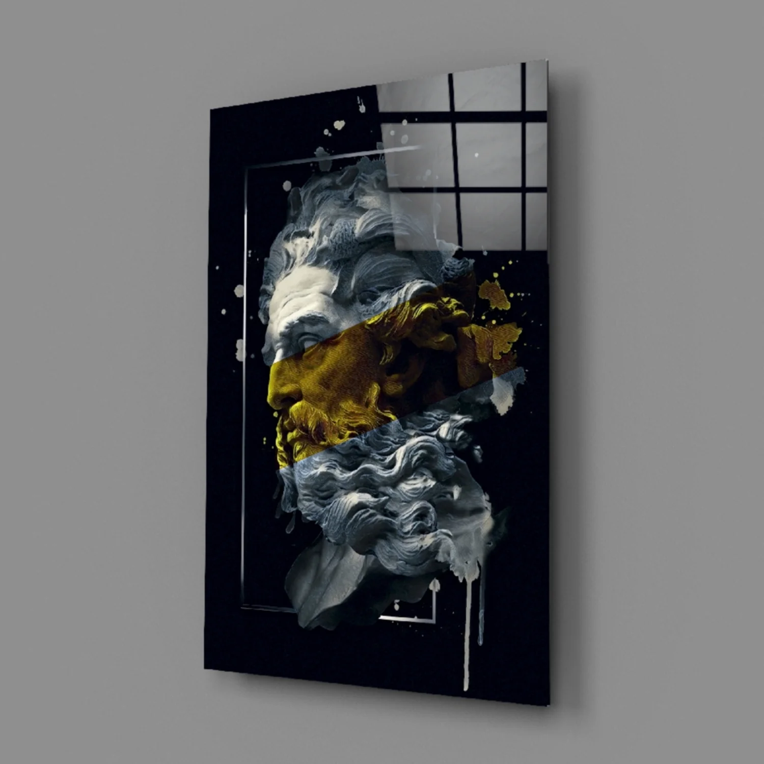 Poseidon Glass Wall Art - Image 3