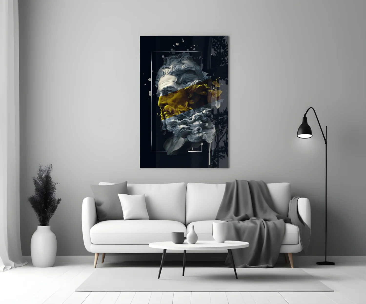 Poseidon Glass Wall Art - Image 4