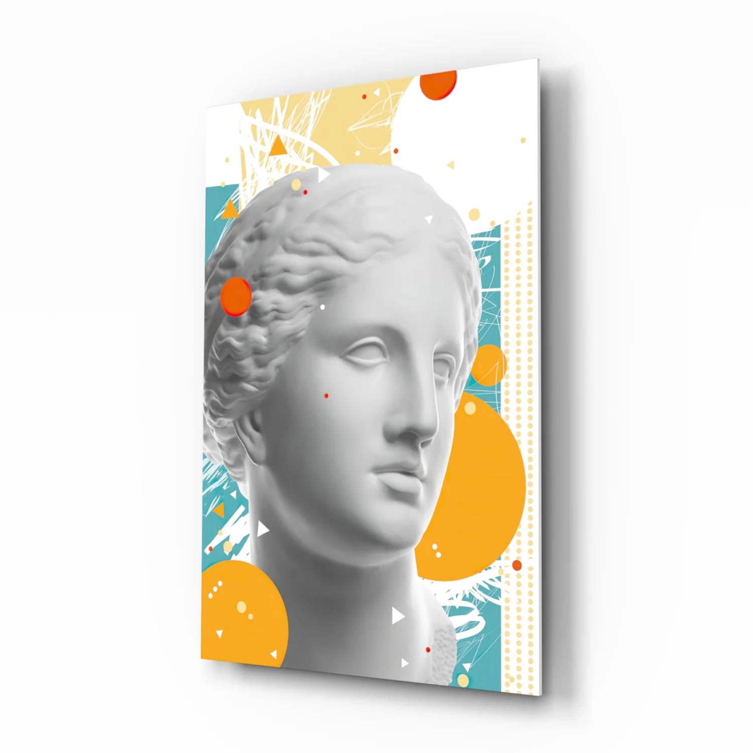 Sculpture Glass Wall Art - Image 2
