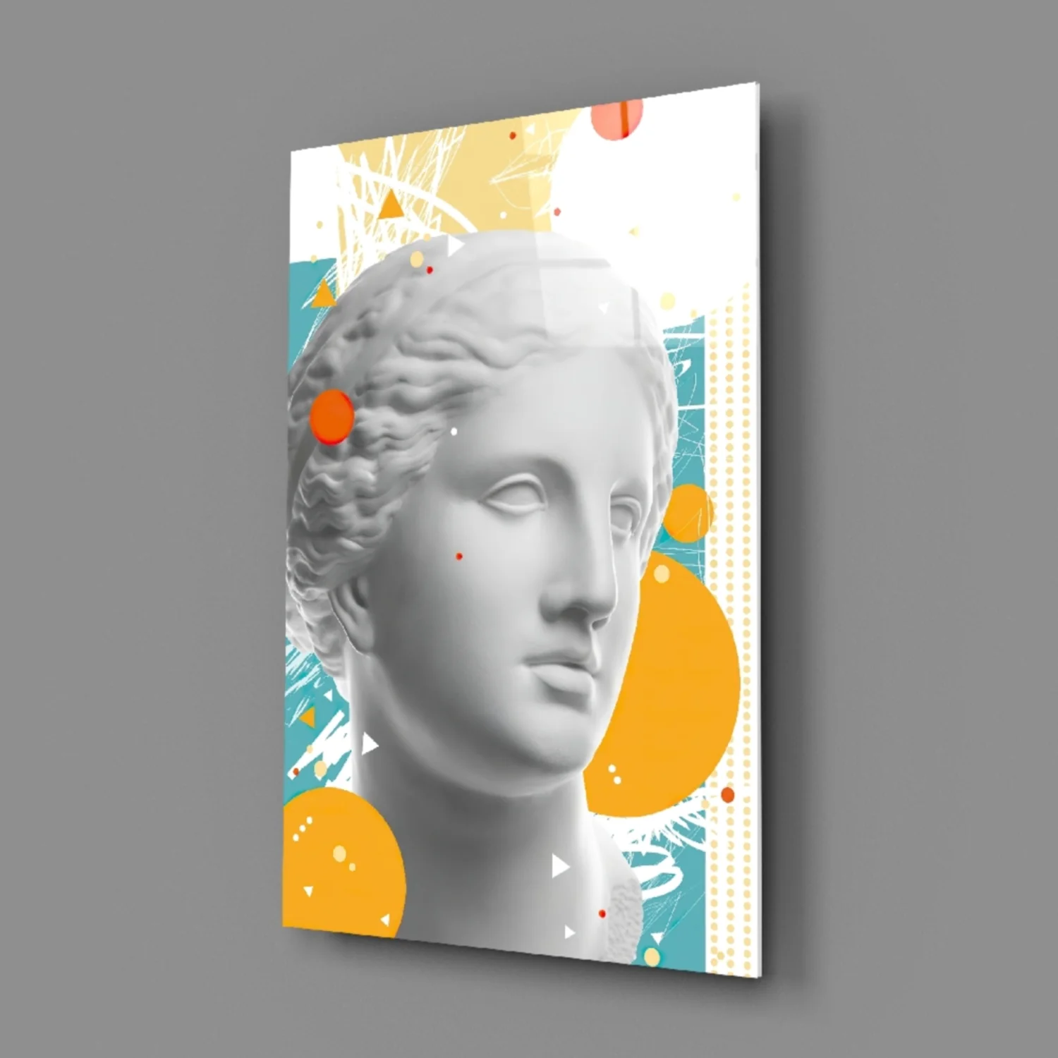 Sculpture Glass Wall Art - Image 3